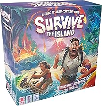 ¡Juego de Tablero Survive The Island (Edición 2024) - ¡Aventurera Escapada Emocionante con Nuevos Monstruos! Divertido Juego de Estrategia para Niños y Adultos, Edades 8+, 2-5 Jugadores, 45 Minutos de Jugabilidad, Fabricado por Zygomatic