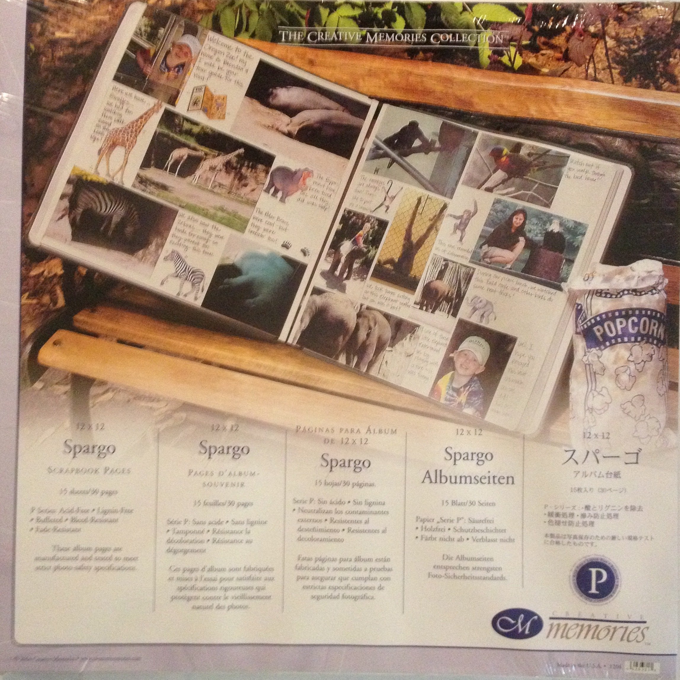 Amazon.com: Spargo 12x12 Scrapbook Pages (Discontinued ORIGINAL SIZE)