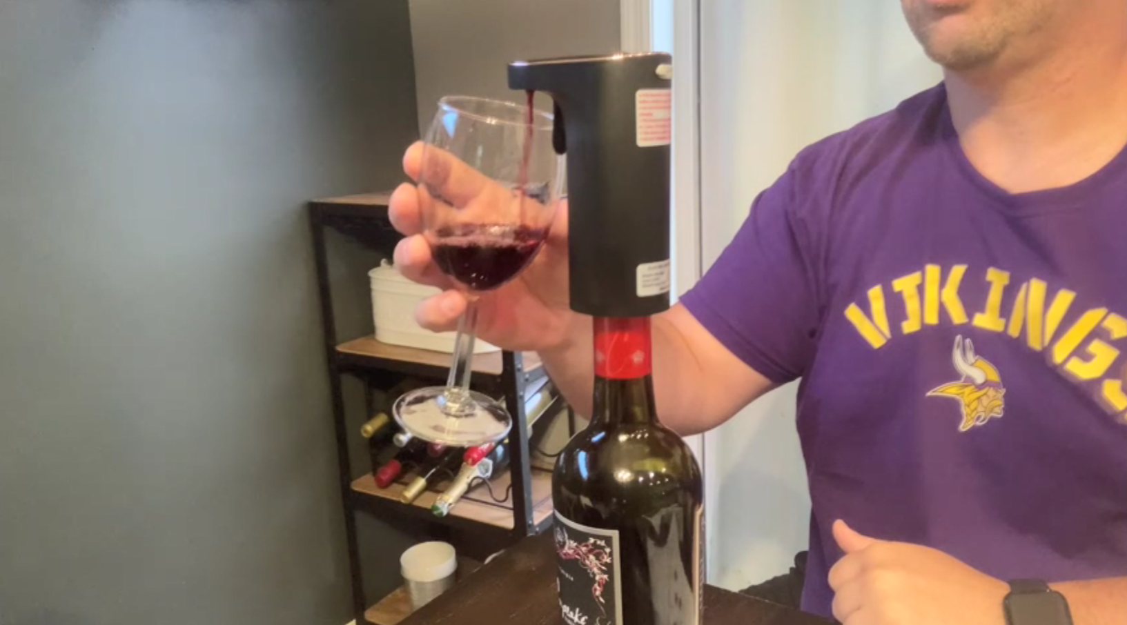 Amazon.com: JINJUNYE Electric Wine Dispenser, One-Touch Decanter