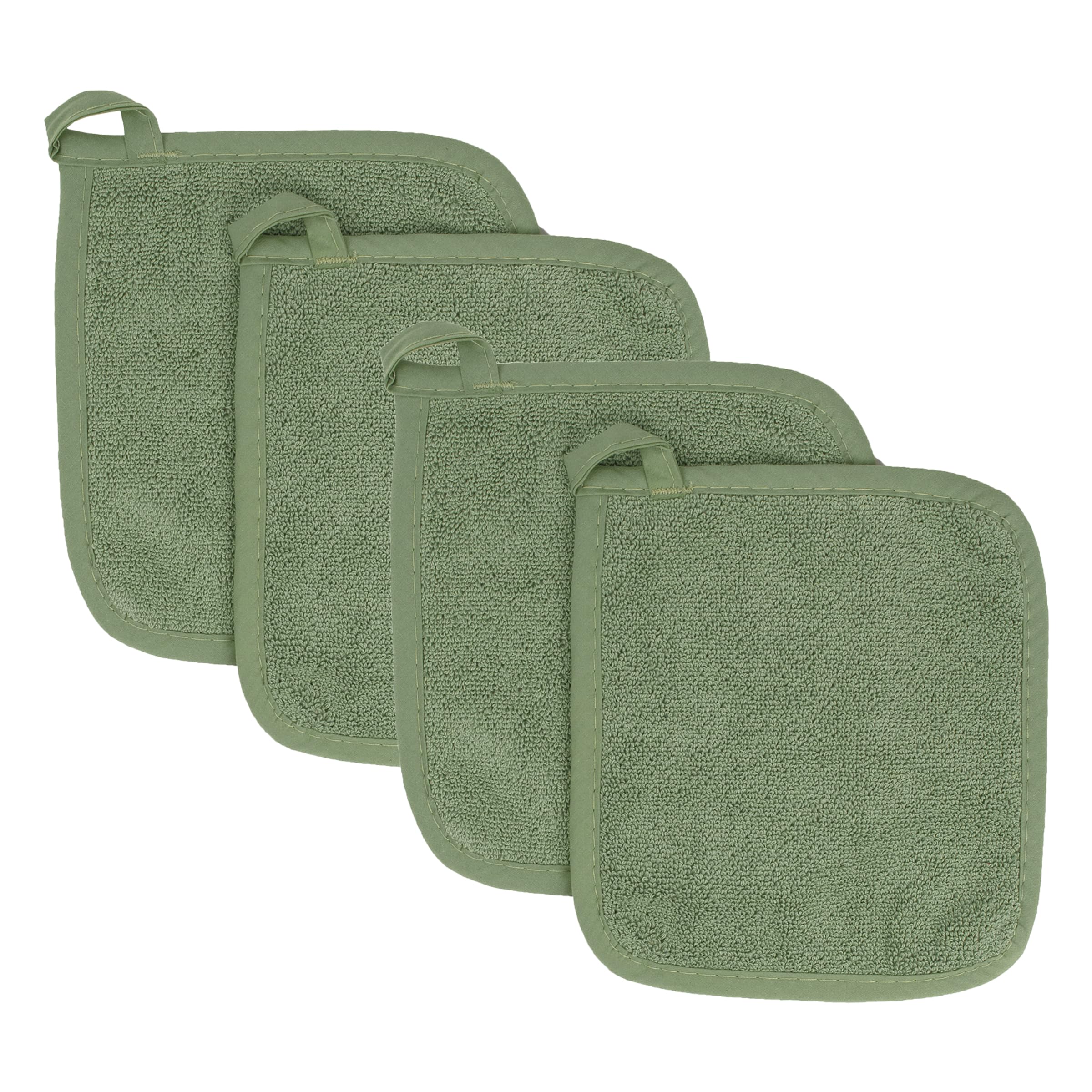 RITZ Terry Potholder & Hot Pad: Unparalleled Heat Resistant, Durable 100% Cotton – Ergonomically Designed for Optimal Grip – Easy-Care Machine