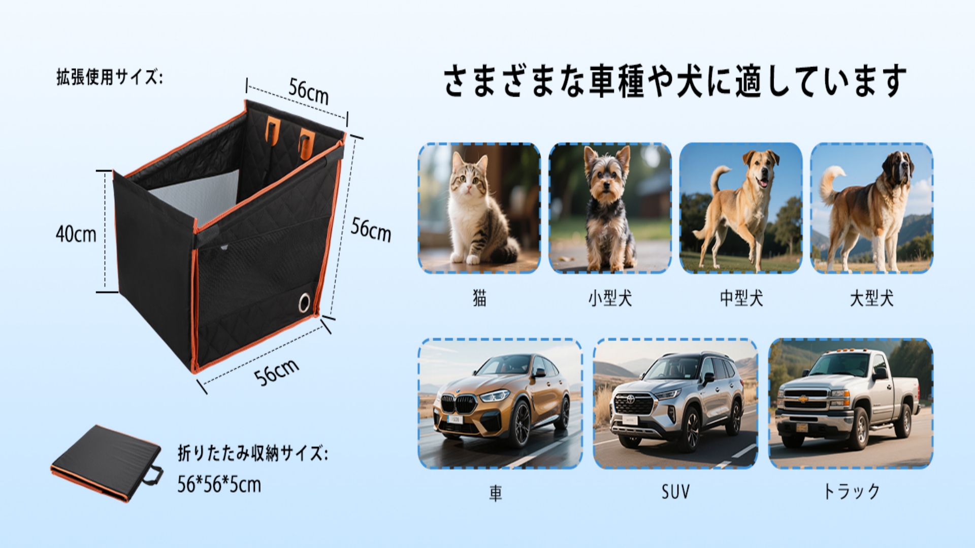 Amazon.co.jp: NICEUS 【2025新型】ペットドライブシート ペット