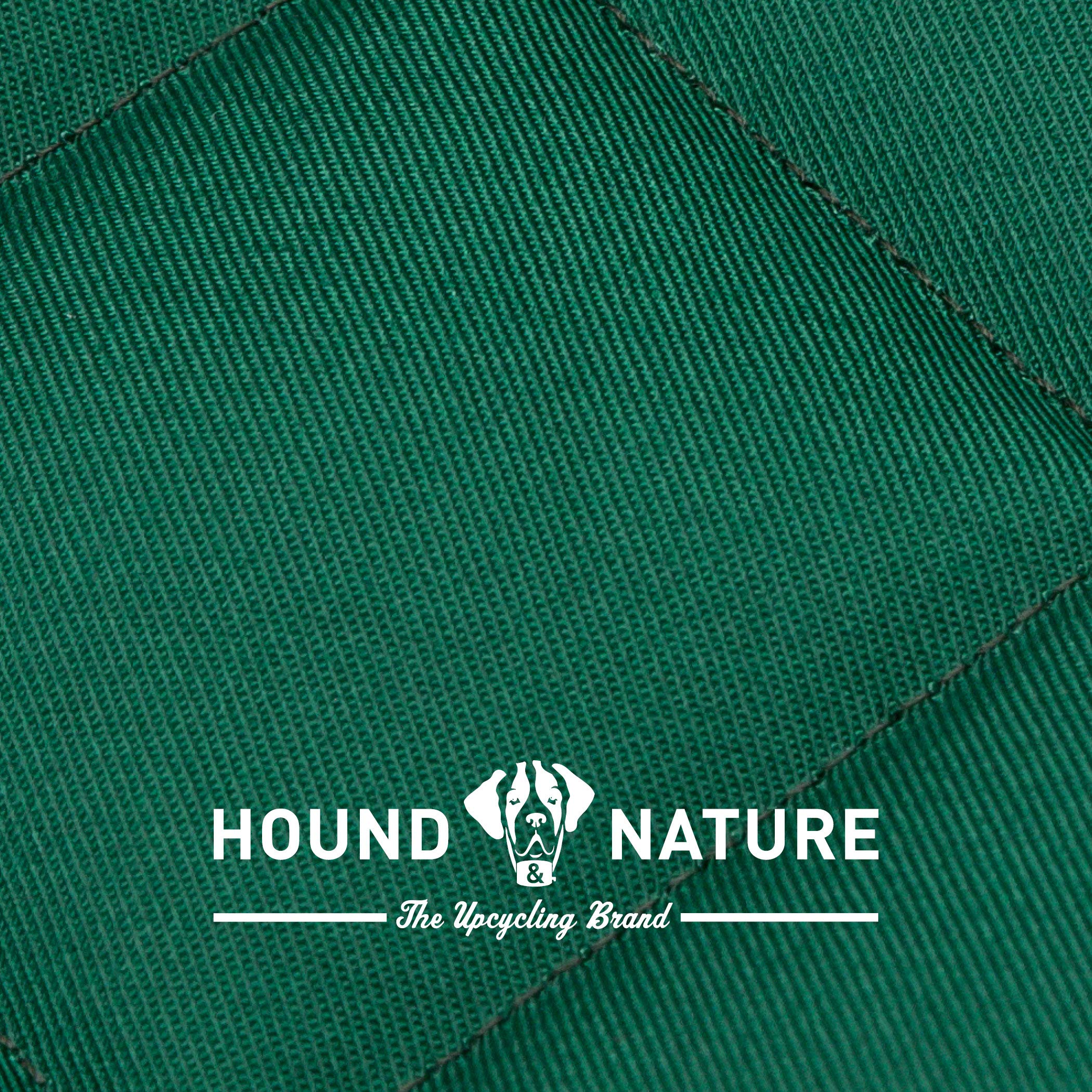 Hound & Nature Manta para perros ecológica Davos, suave, lavable, manta térmica acolchada, higiénica, resistente y sostenible, 100 x 80 cm, color verde
