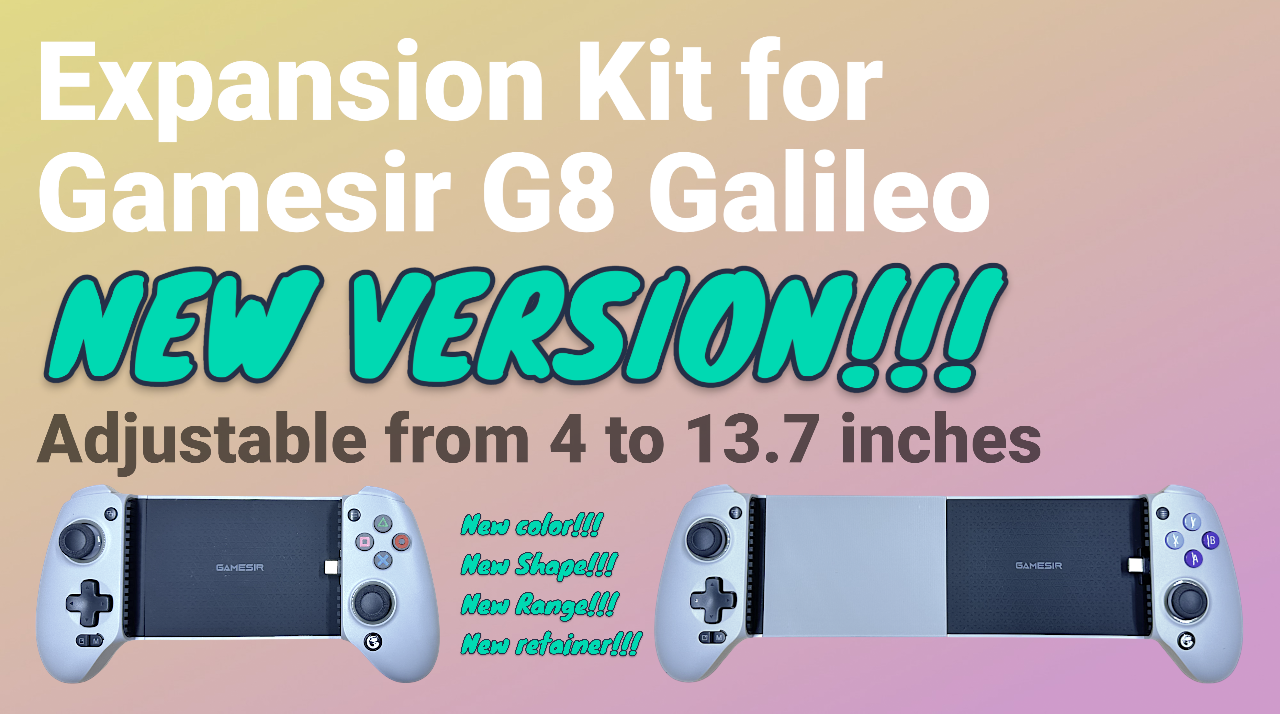 Amazon.com: Expansion Kit + Case for GAMESIR GALILEO Controller