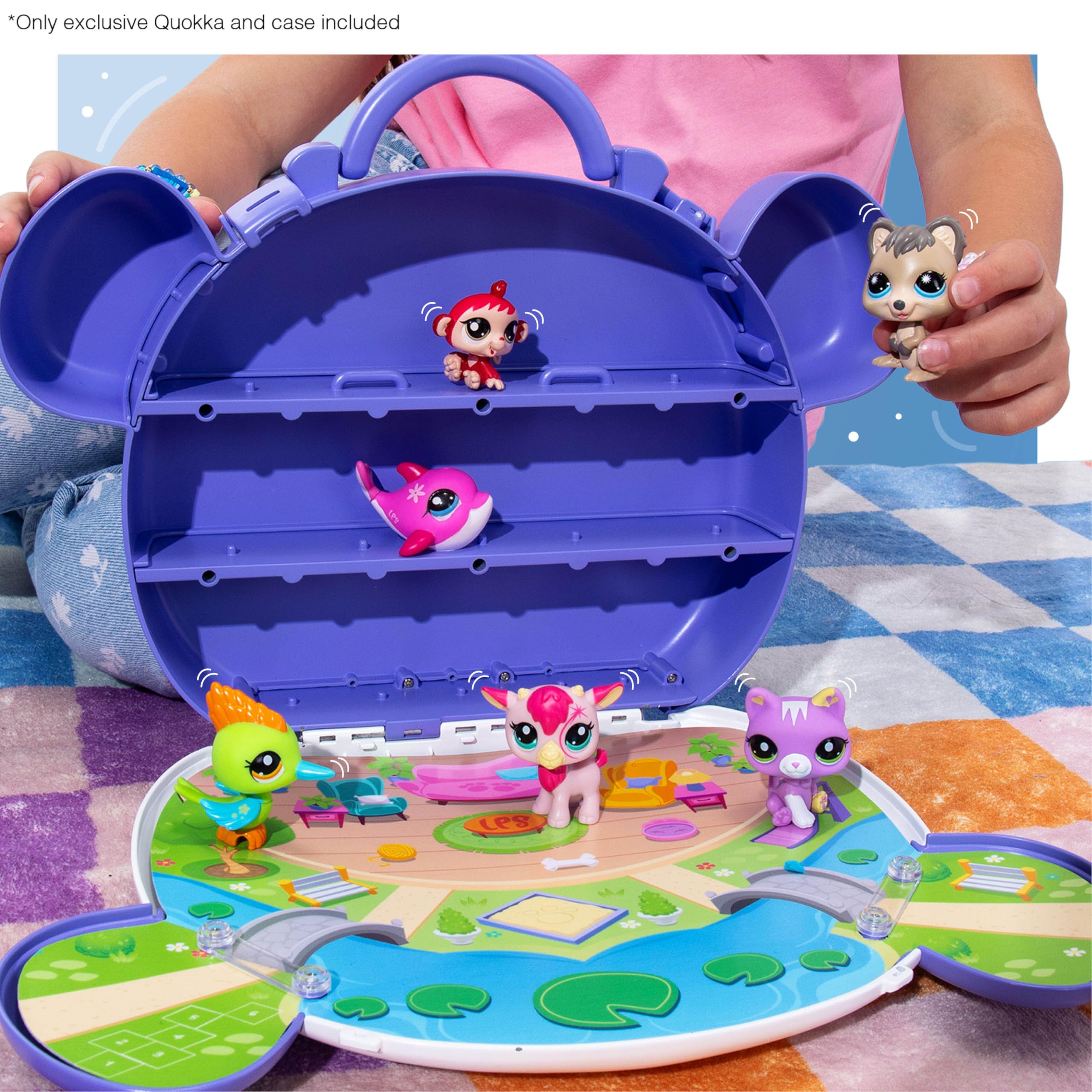 Littlest Pet Shop Collect & Display Case Plus Quokka - FFP Packaging