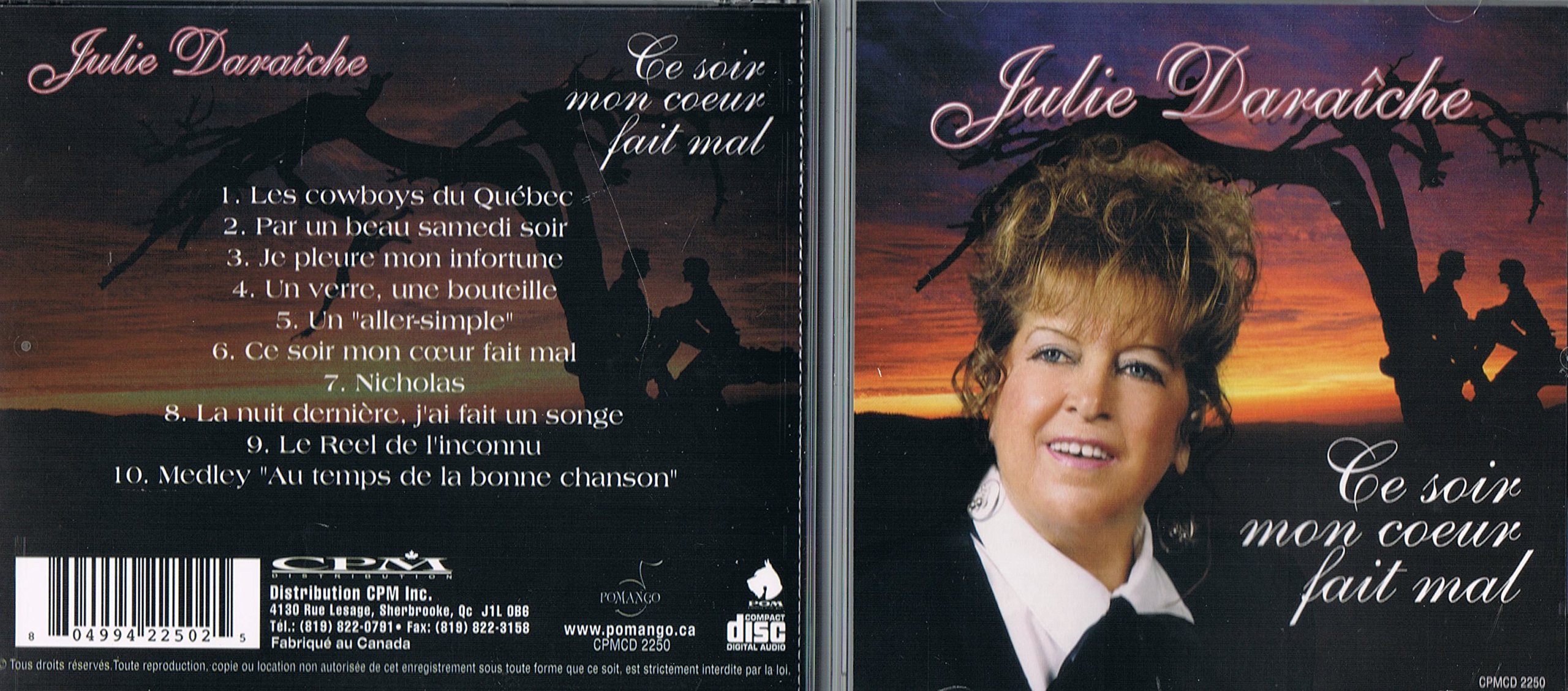 Ce Soir Mon Coeur Fait Mal (Frn) [Audio CD]