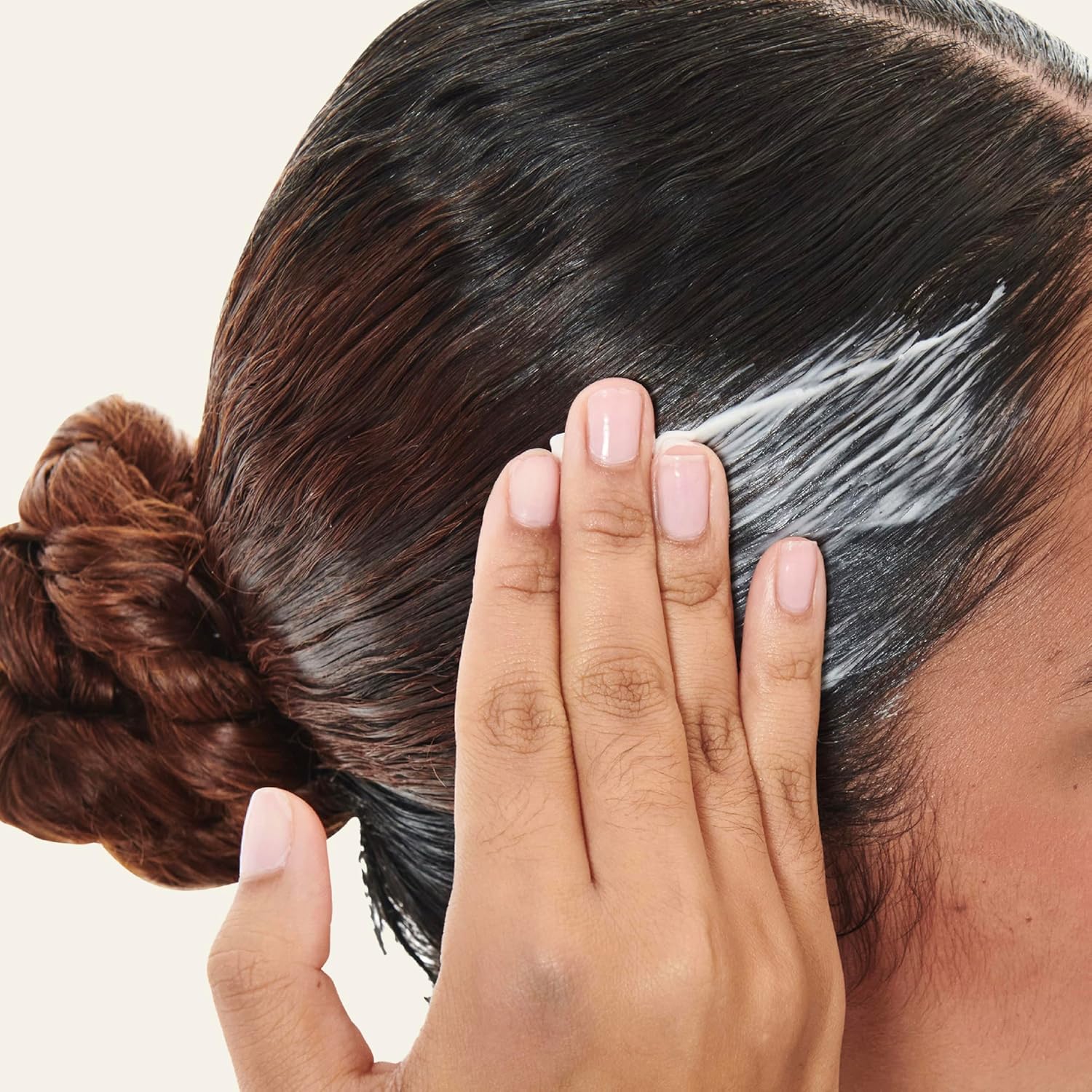 Carol's Daughter Goddess Strength Smooth and Shape Hair Balm, Hair Cream for Weak, Breakage-Prone Split Ends, 5.5 Fl Oz - Image 3