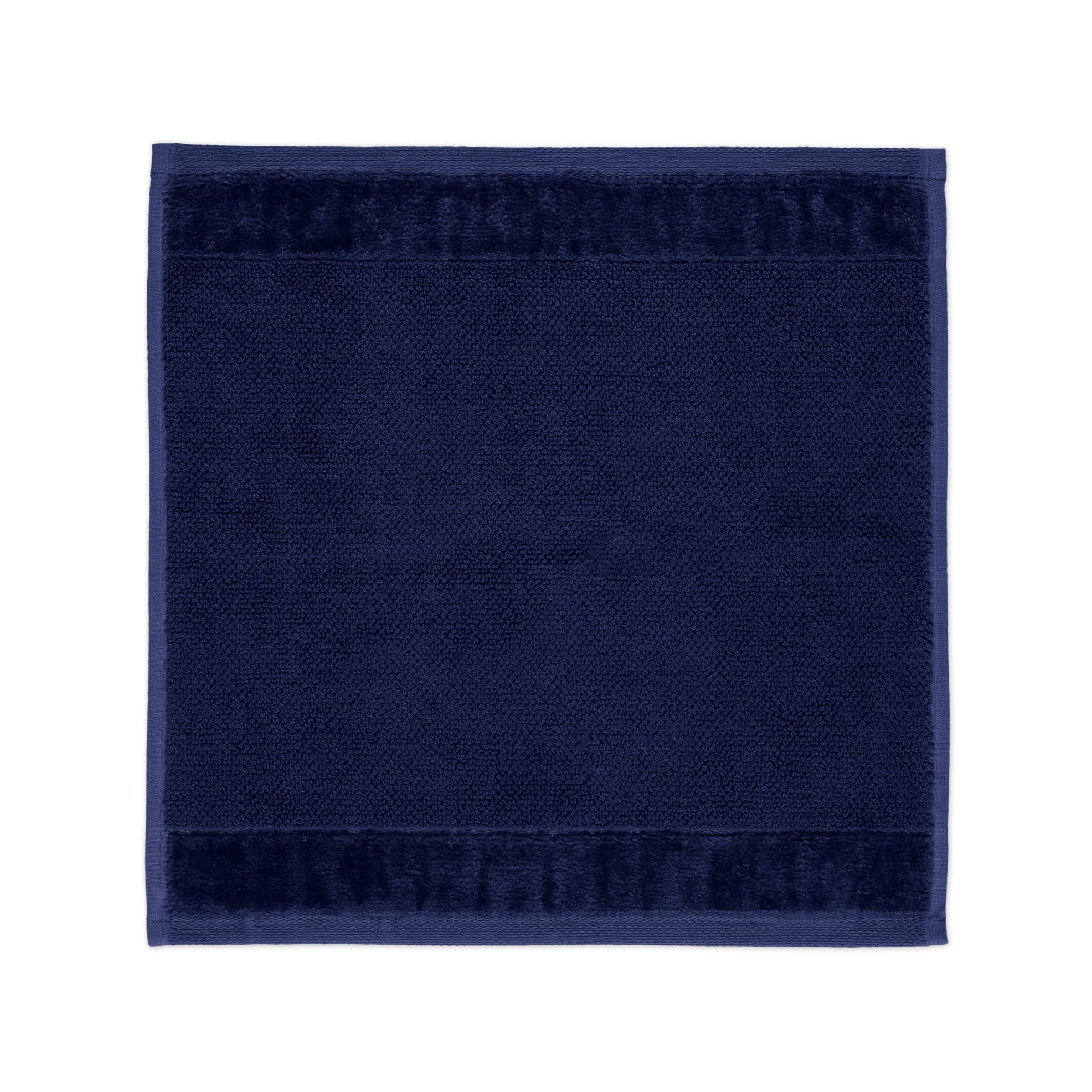 Möve Bamboo Luxe Seiftuch 30 x 30 cm aus 60% Baumwolle / 40% Viskose aus Bambus-Zellstoff, deep sea