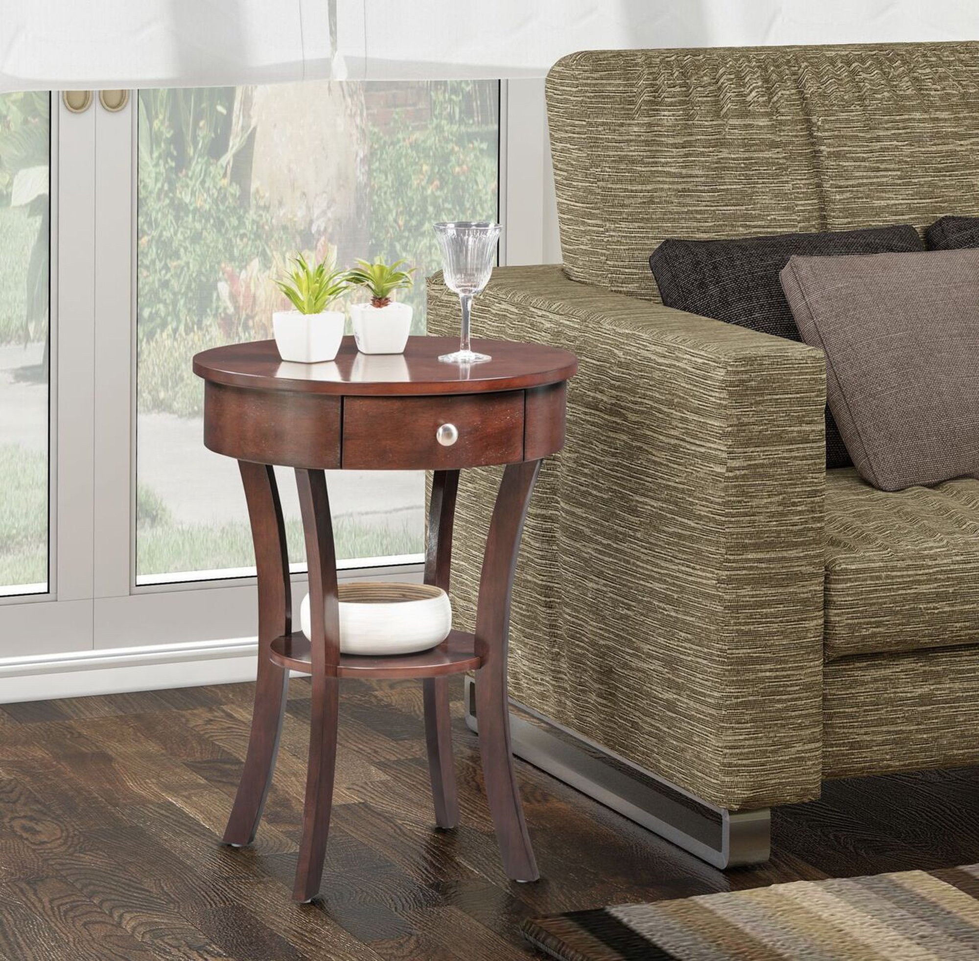 Convenience Concepts Classic Accents Schaffer End Table