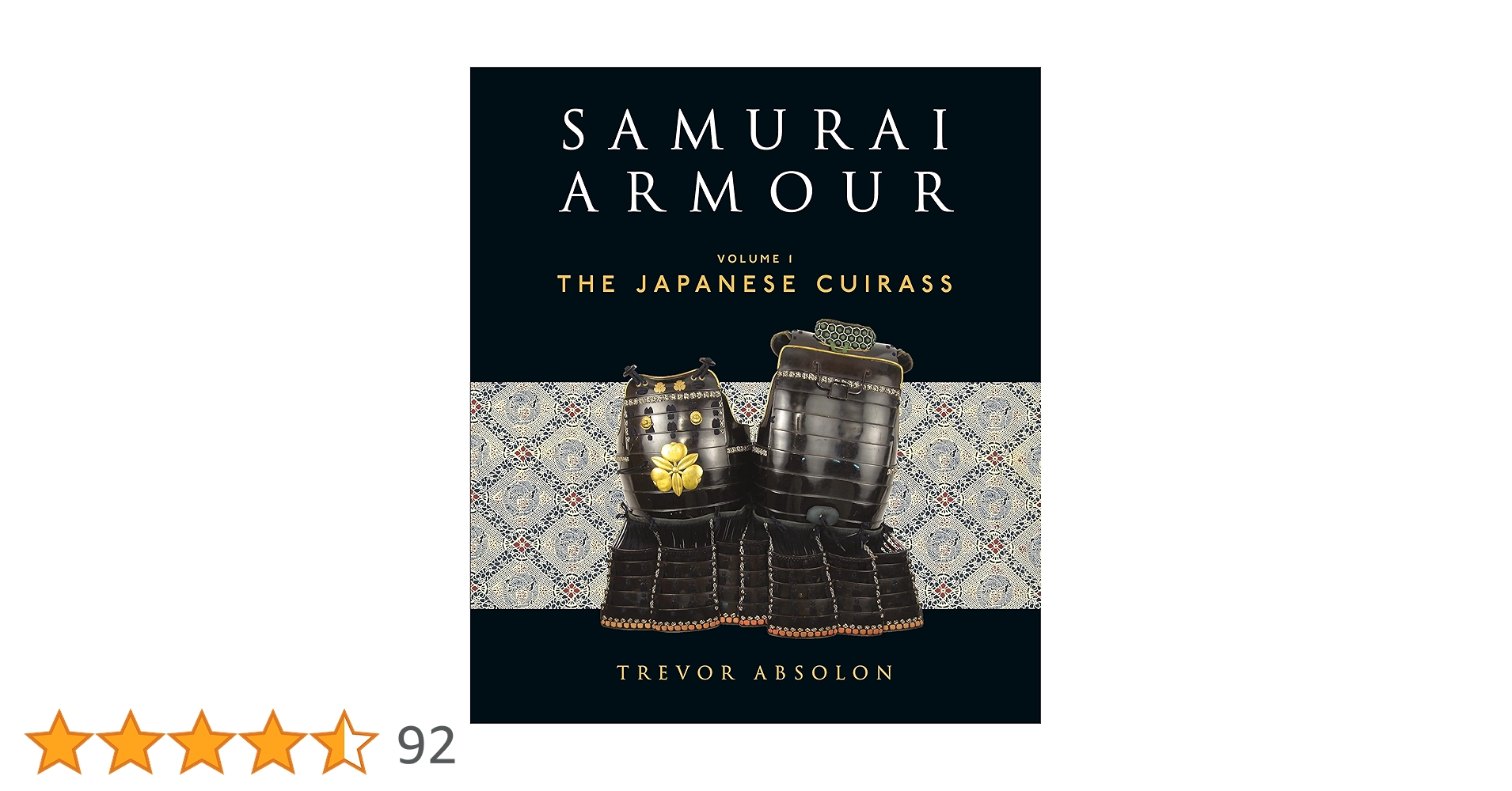 Samurai Armour: Volume I: The Japanese Cuirass: 1: Amazon.co.uk