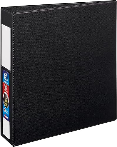 Miniatura 9 de Avery fólder resistente con anillos tipo One Touch EZD, Negro 1 pulgadas