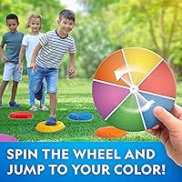 Vista 5 de NATIONAL GEOGRAPHIC Piedras de Equilibrio para Niños – Piedras Duraderas Antideslizantes que Fomentan el Equilibrio de los Niños Pequeños