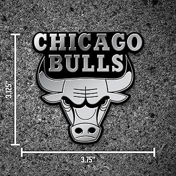 Amazon | Rico Industries NBA シカゴ・ブルズ クローム仕上げ