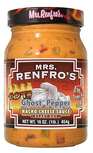 Mrs. Renfro's Salsa de queso nacho con pimiento fantasma