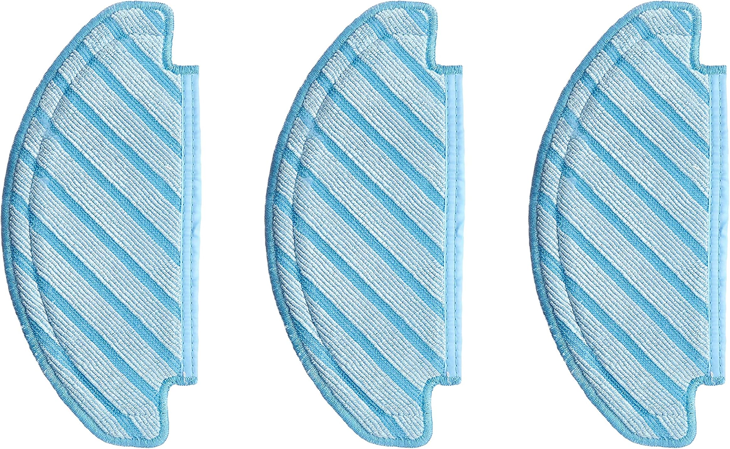 Reusable Cleaning Wipes for Deebot N8/N10/OZMO 950 & 920, White Blue