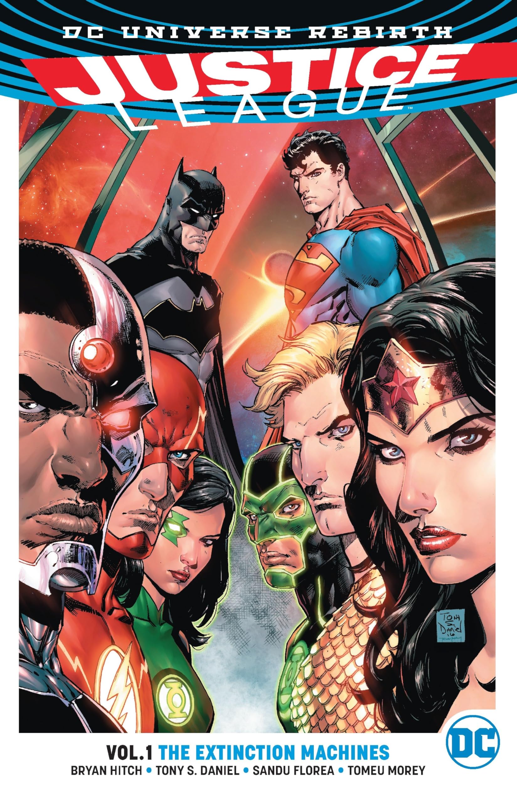 DC Comics Justice League Vol. 1: The Extinction Machines (Rebirth)