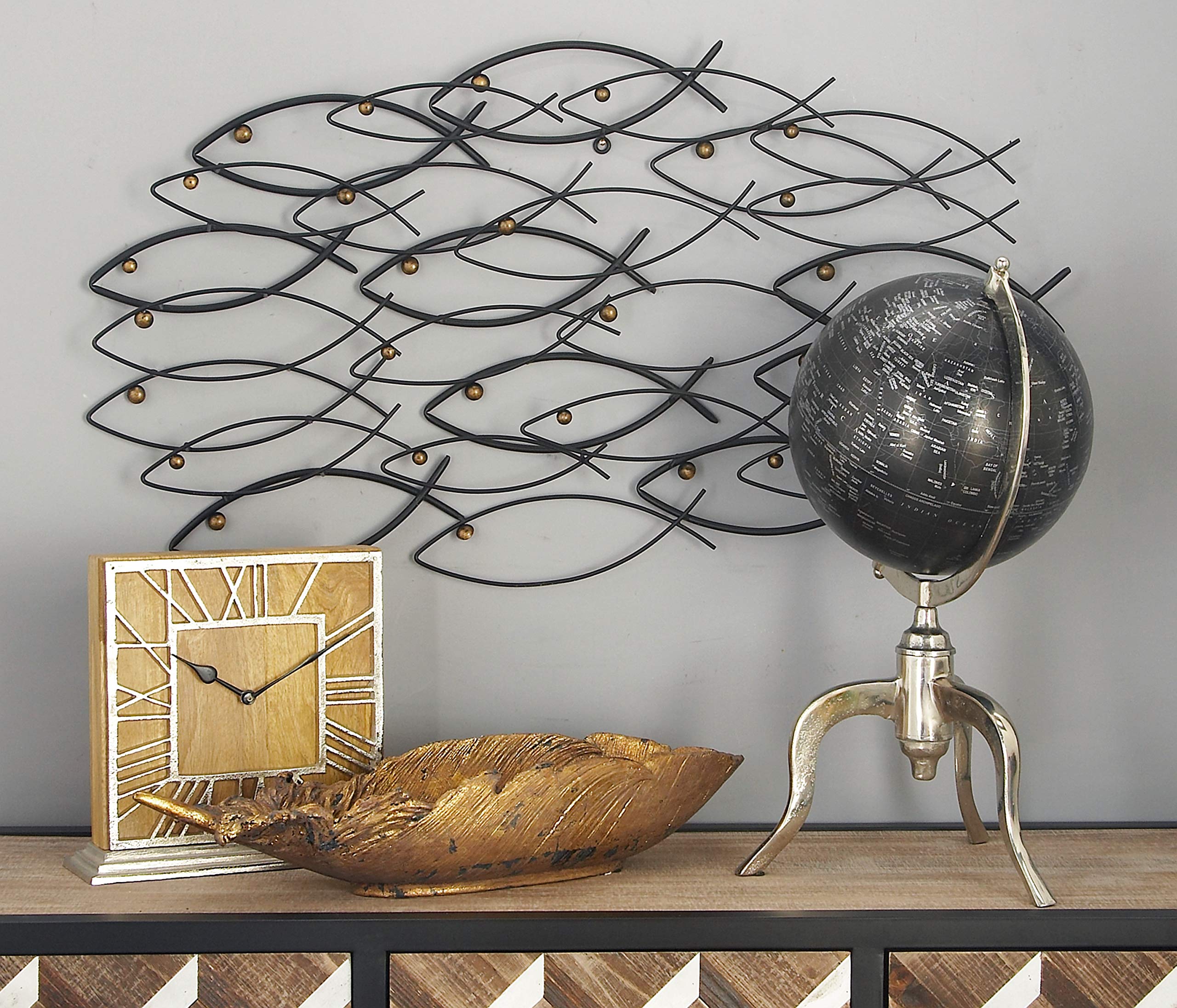 Metal Wall Art Fish Decor For You