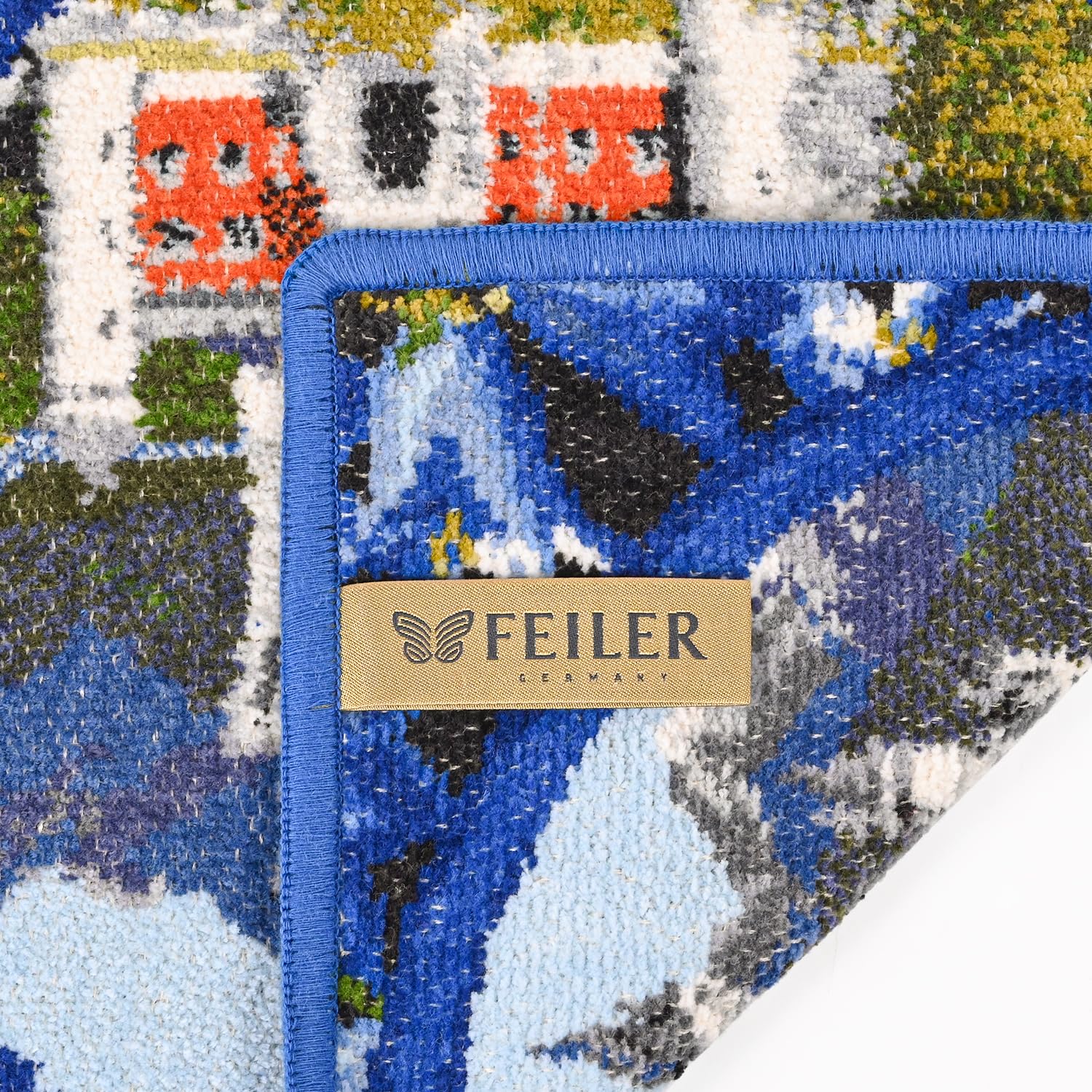 FEILER ノイシュバンシュタイン城　ハンドタオル feiler フェイラー ハンカチ ハンドタオル 25cm レディース