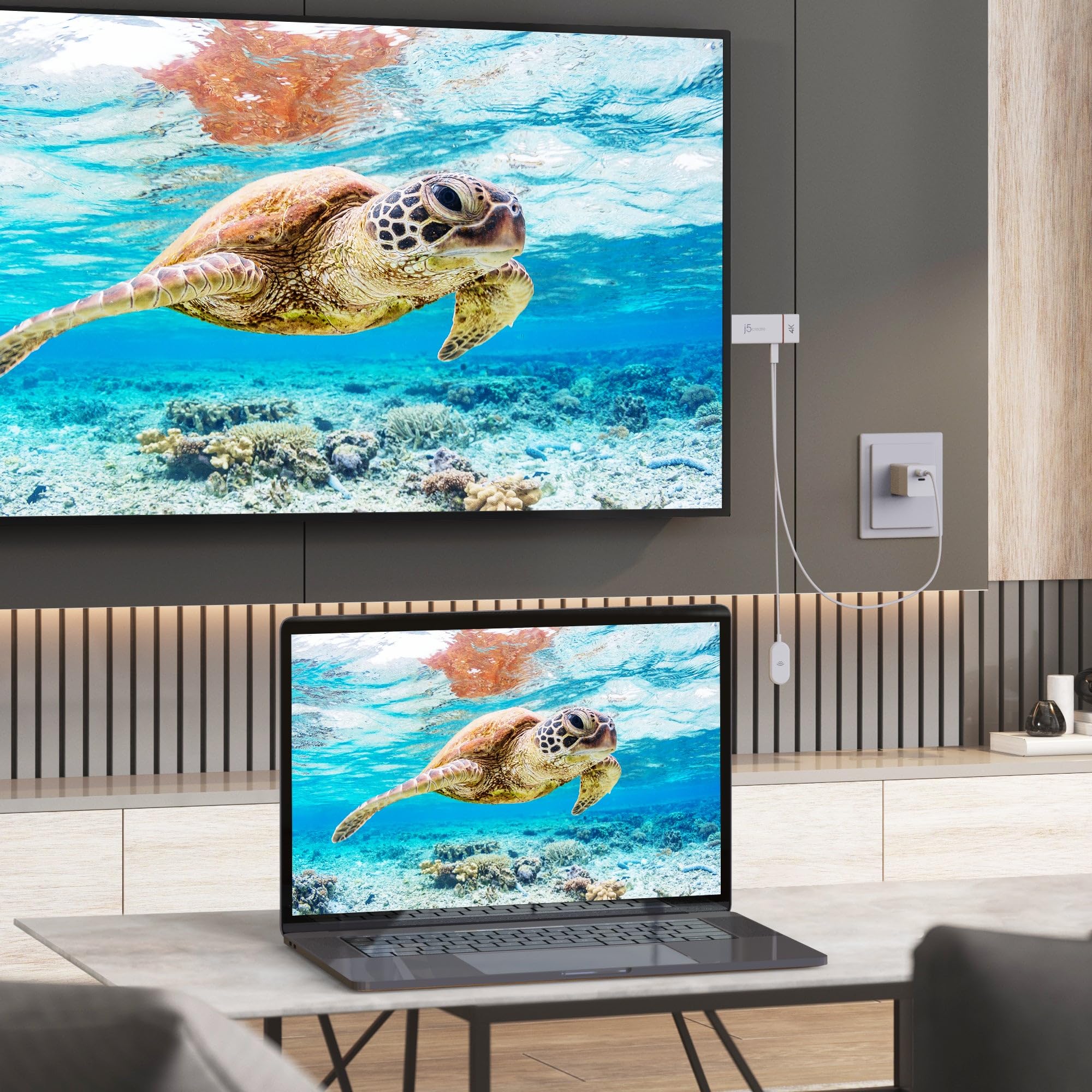 j5create JVAW76-N Étendeurs sans Fils ScreenCast 4K HDMI™