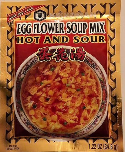 Kikkoman EGG Flower SZECHWAN - Sopa de cocina (4 unidades)