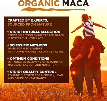 MySuperfoods Organic Maca Root Powder 200g, Grown Above 3,500m in Peru
