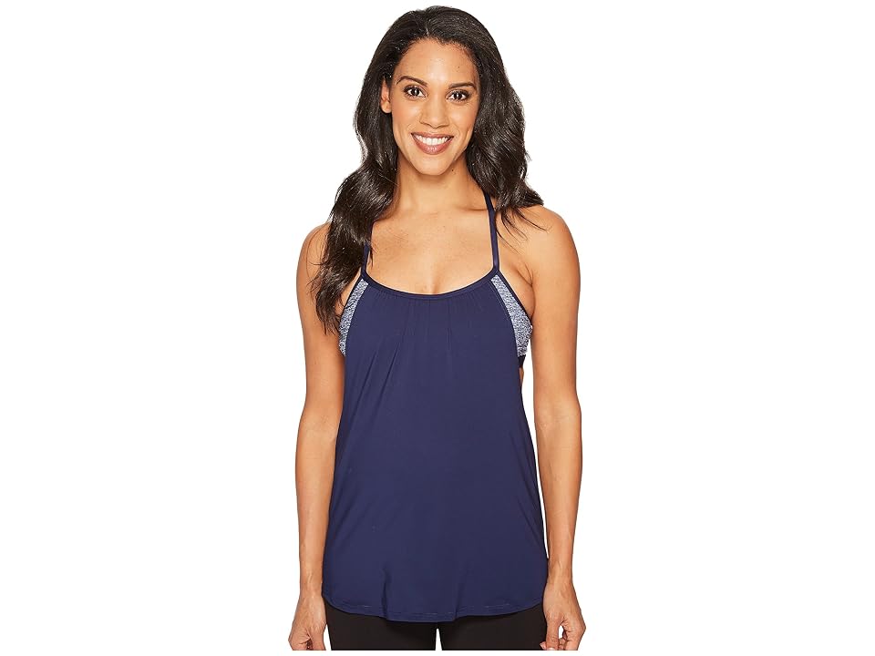 

TYR Mantra Shea 2-in-1 Tank (Grey) Women's Swimwear, Gray