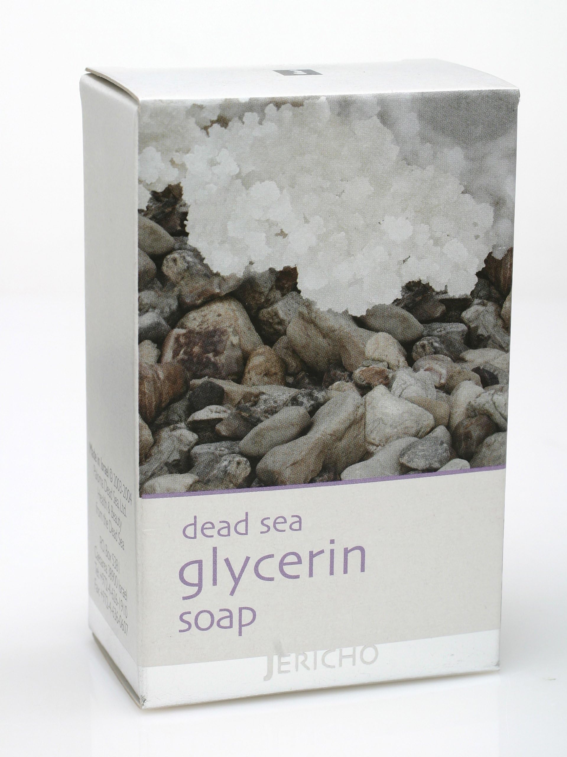 Dead Sea Glycerin Soap By Jericho Cosmetics - 4.4 oz - Great for Normal Skin and for Treating Many Skin Conditions!