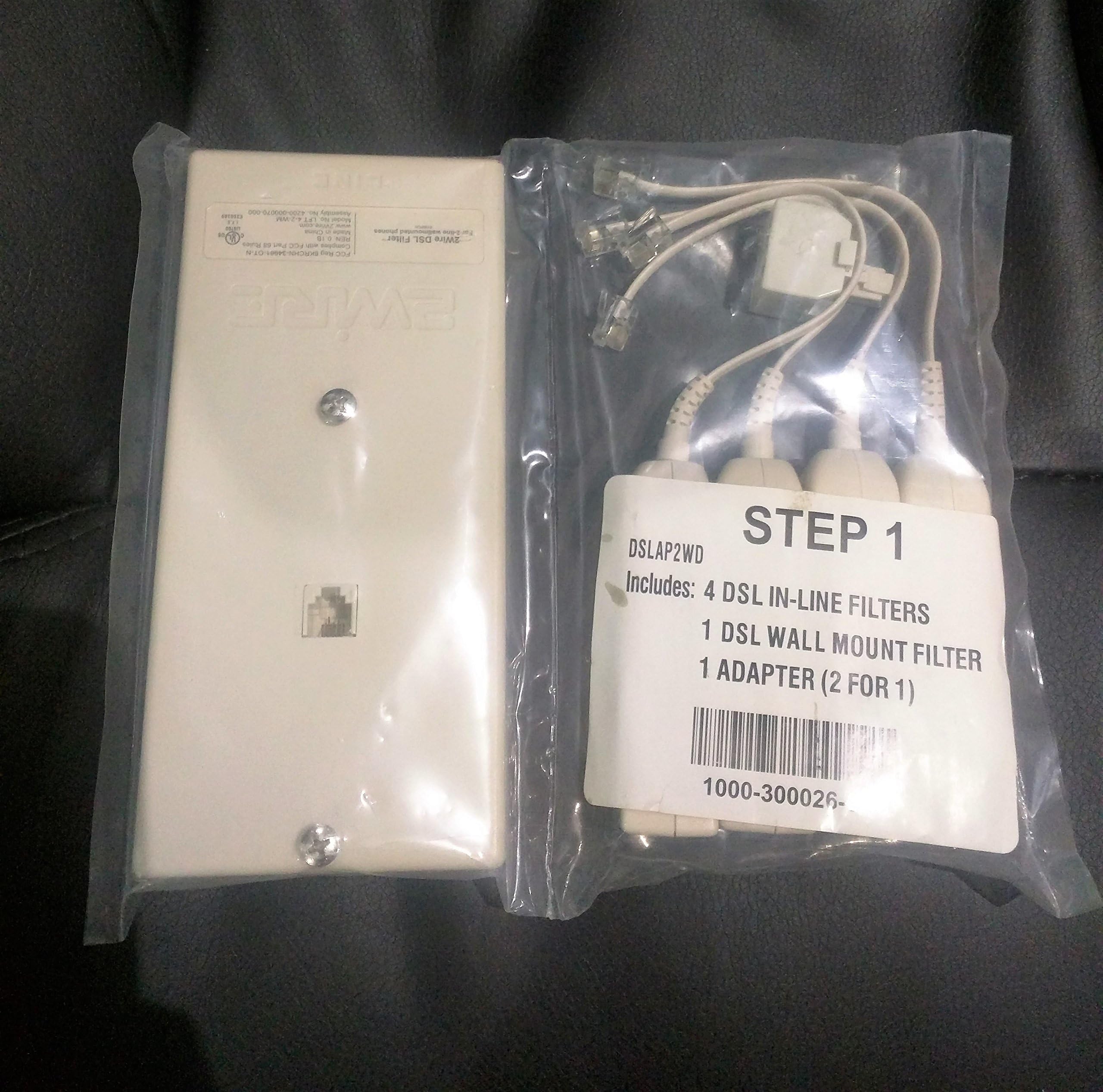 2WIRE DSL PHONE FILTER KIT WALL MOUNT