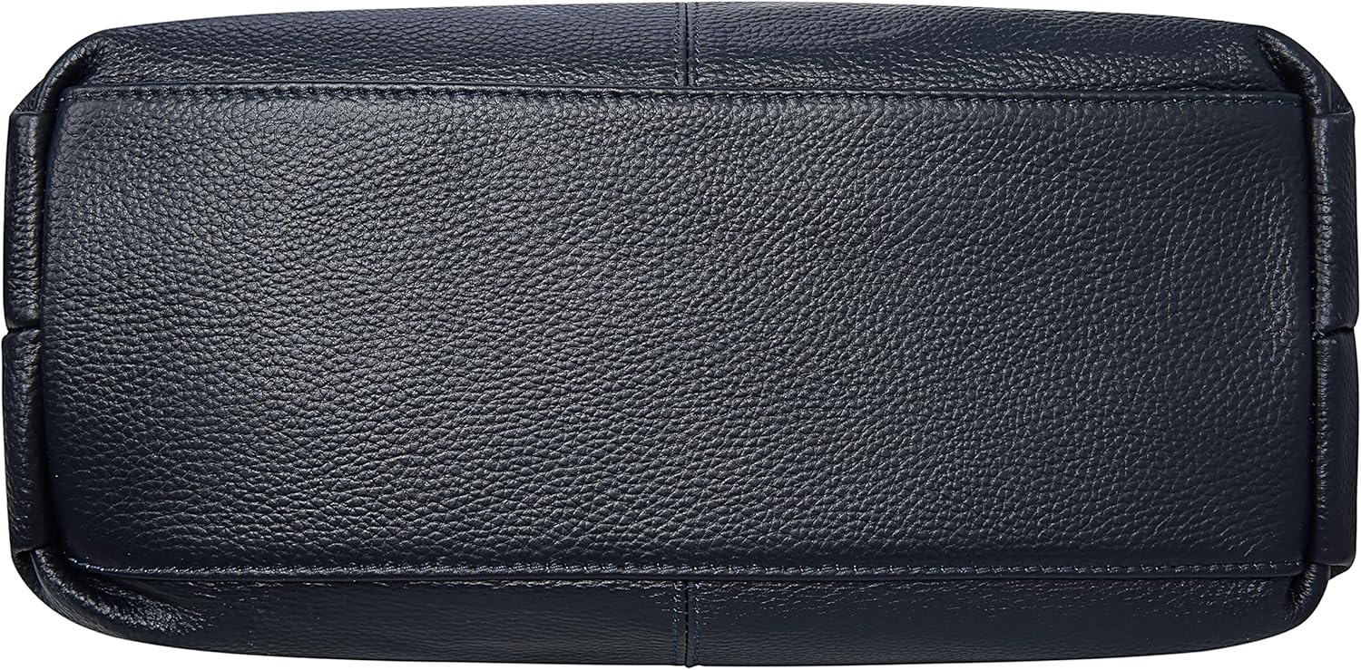 Iswee Genuine Leather Top Handle Purse Satchel Bag Designer Shoulder Bag Tote Ladies Crossbody Bag for Women - Image 7