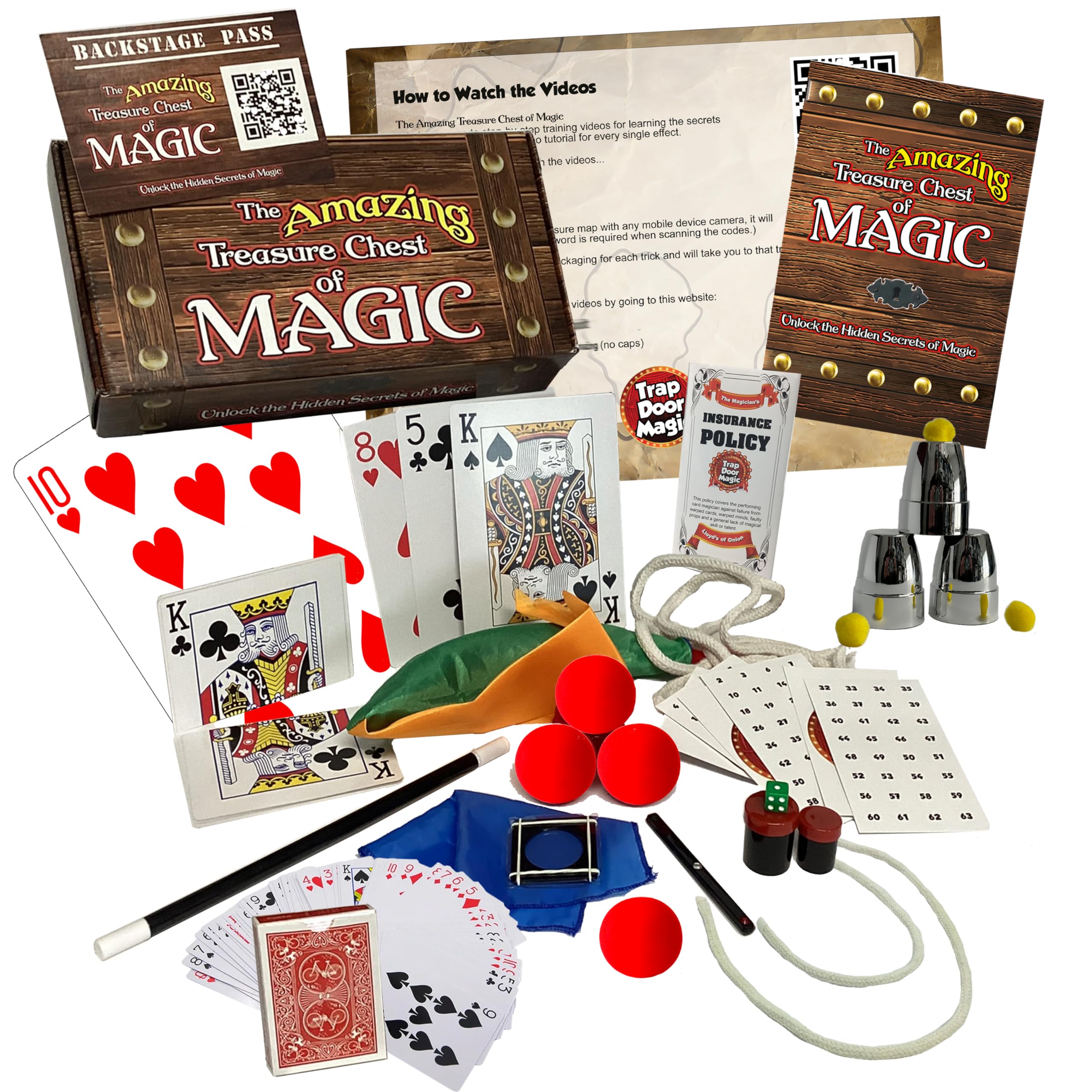 The Amazing Treasure Chest of Magic - Complete Magic Course with Video Lessons