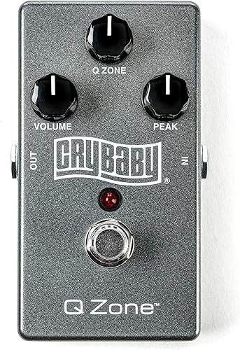 JIM DUNLOP Cry Baby Q Zone Pedal de efectos fijo Wah QZ1 Gutiar