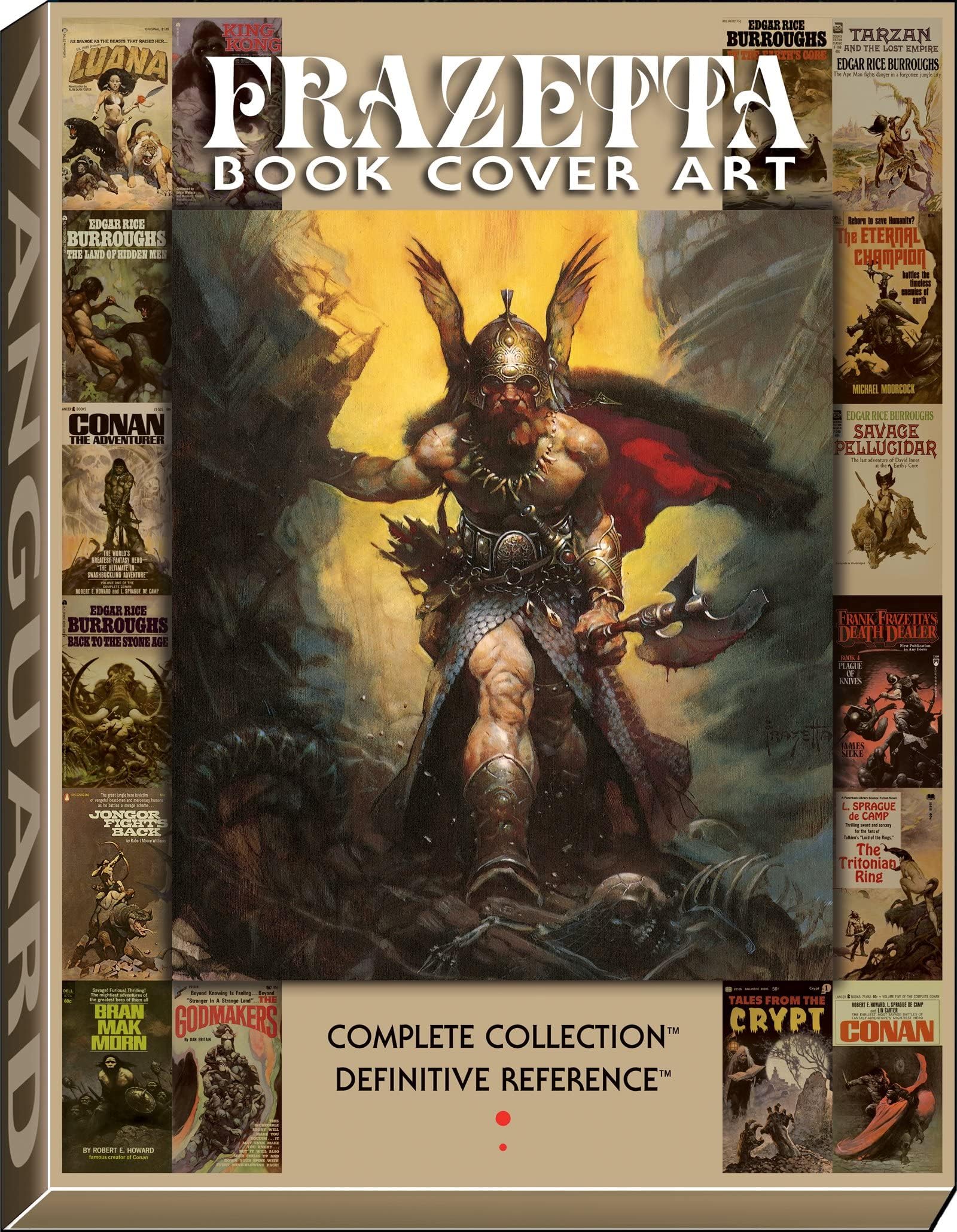 Vanguard Frazetta Book Cover Art: The Definitive Reference