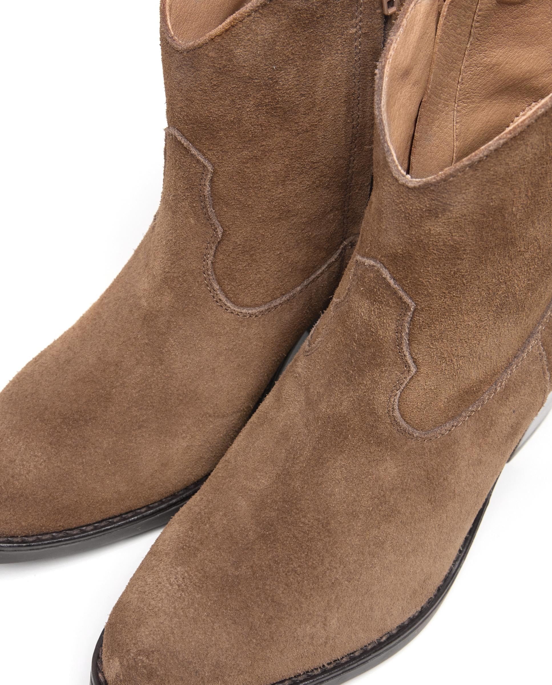 Botín cowboy de piel. Hecho en españa. Mujer Lois - para: Mujer
