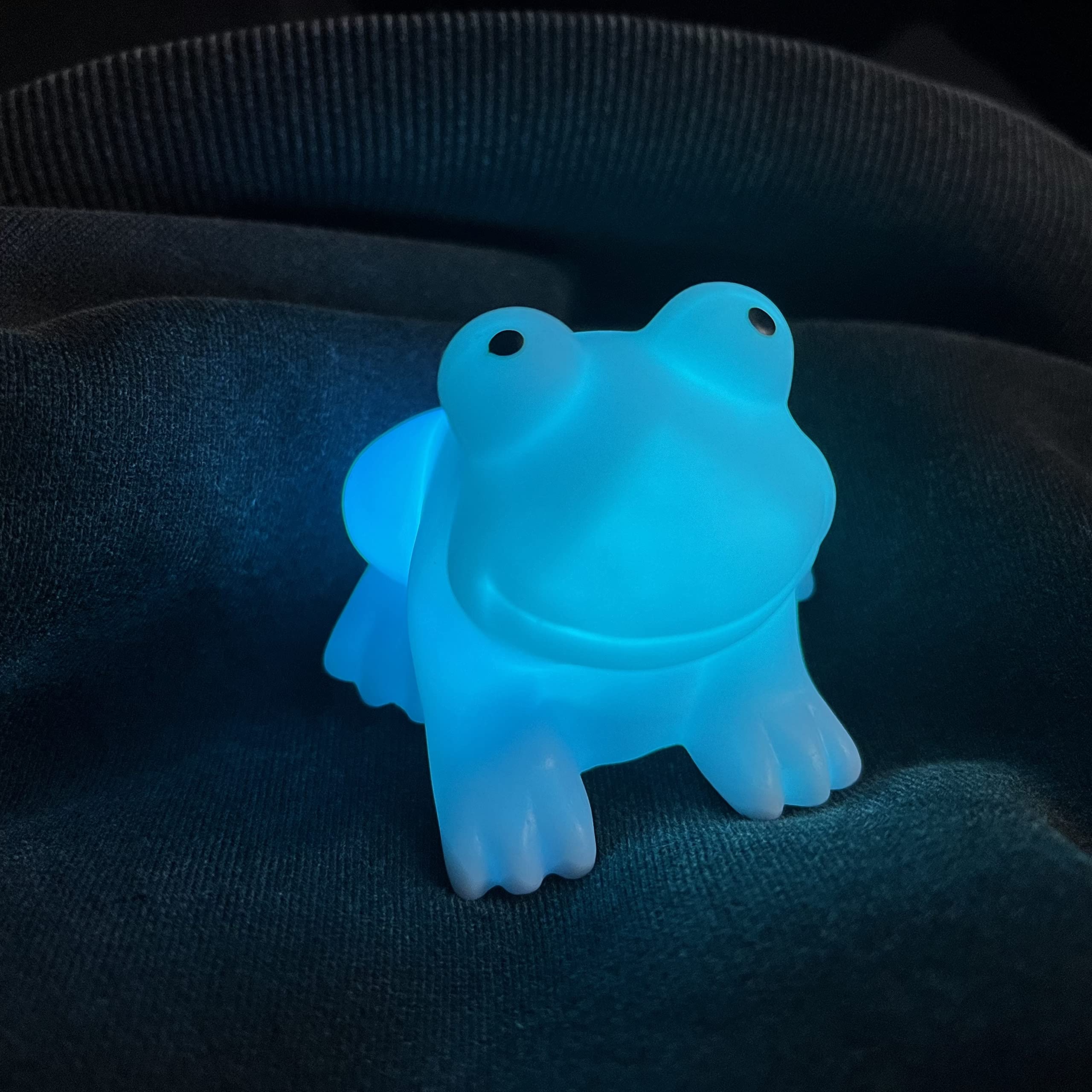 Frog Night Light, Cute Frog LED Creative Color Changing Decoration Colorful Night Lamp for Children Room