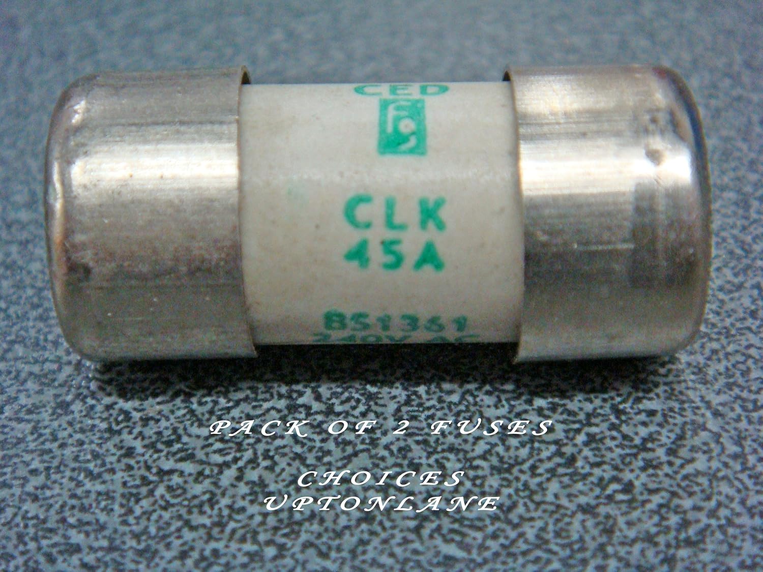 CED CONSUMER UNIT/FUSE BOARD 240V AC BS1361 CERTIFIED FUSES IN VARIOUS