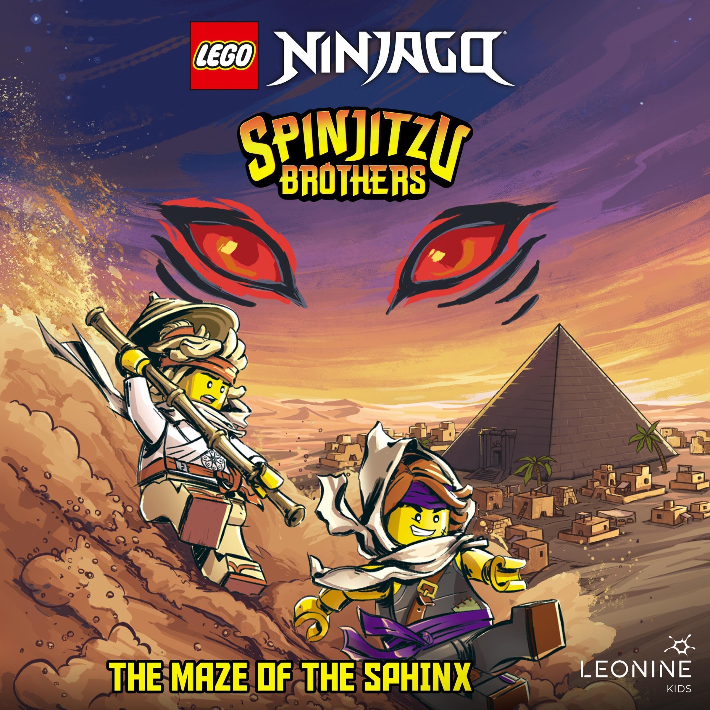Cover art for Spinjitzu Brothers - The Maze of the Sphinx