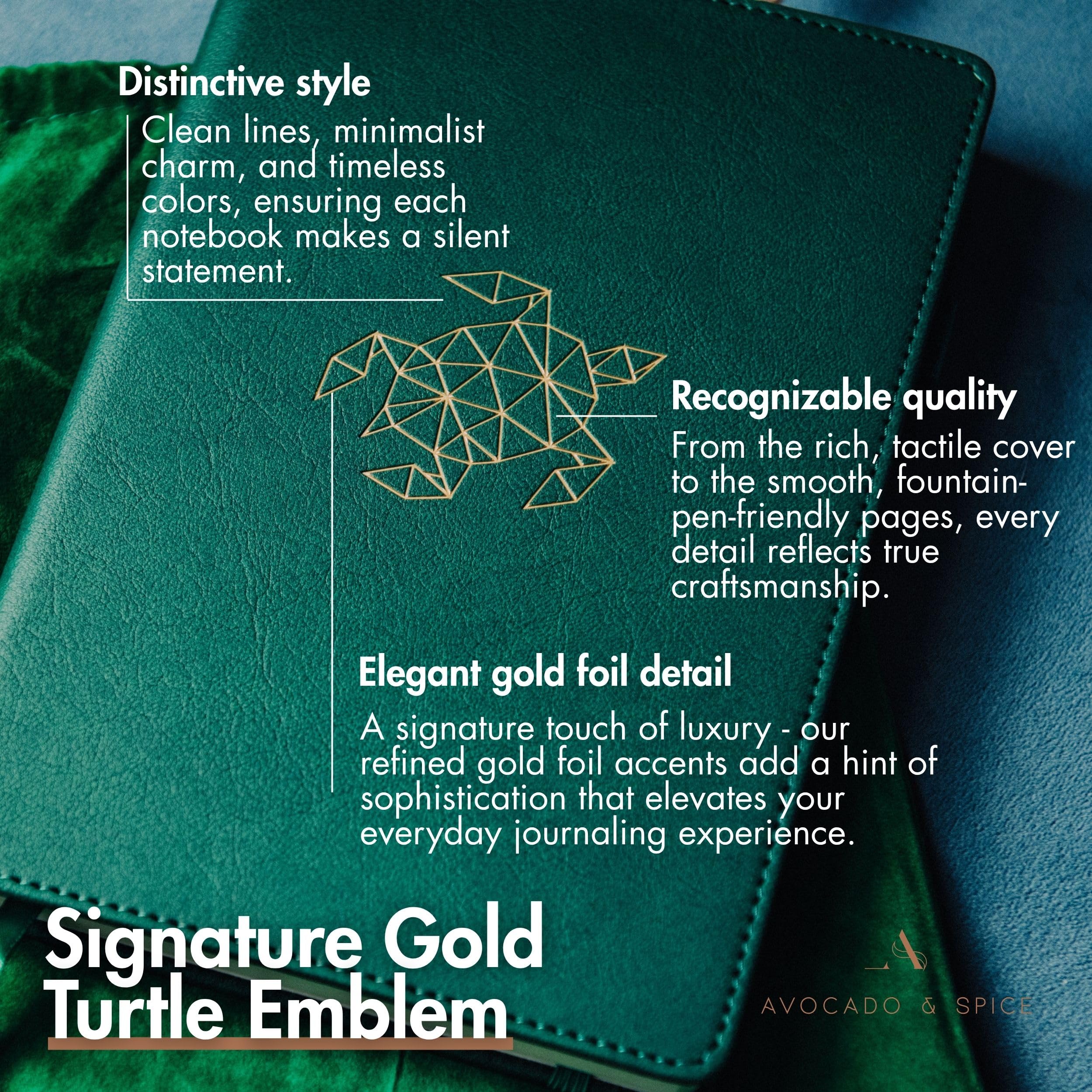 Avocado And Spice - Carnet A5 Rose - Journal Pour Femme - Joli Carnet