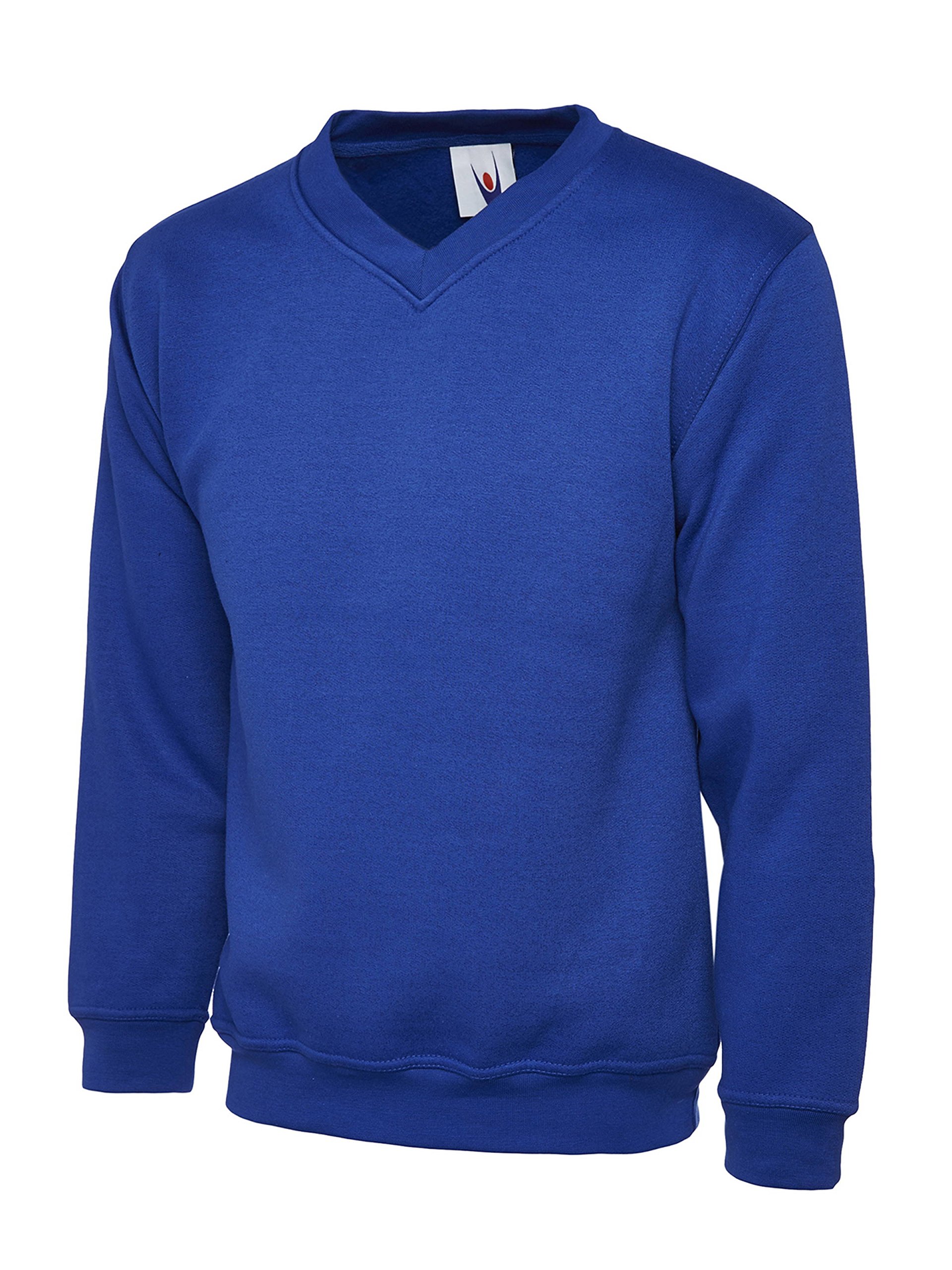 Premium V-Neck Sweatshirt Royal XXL