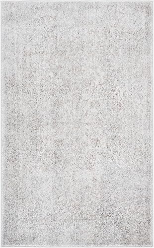 Miniatura 68 de SAFAVIEH Alfombra de Área 10x14 - Colección Evoke - Grande - Azul y Marfil, Diseño Envejecido, No Desprende Pelusa y Fácil de Limpiar, Ideal para