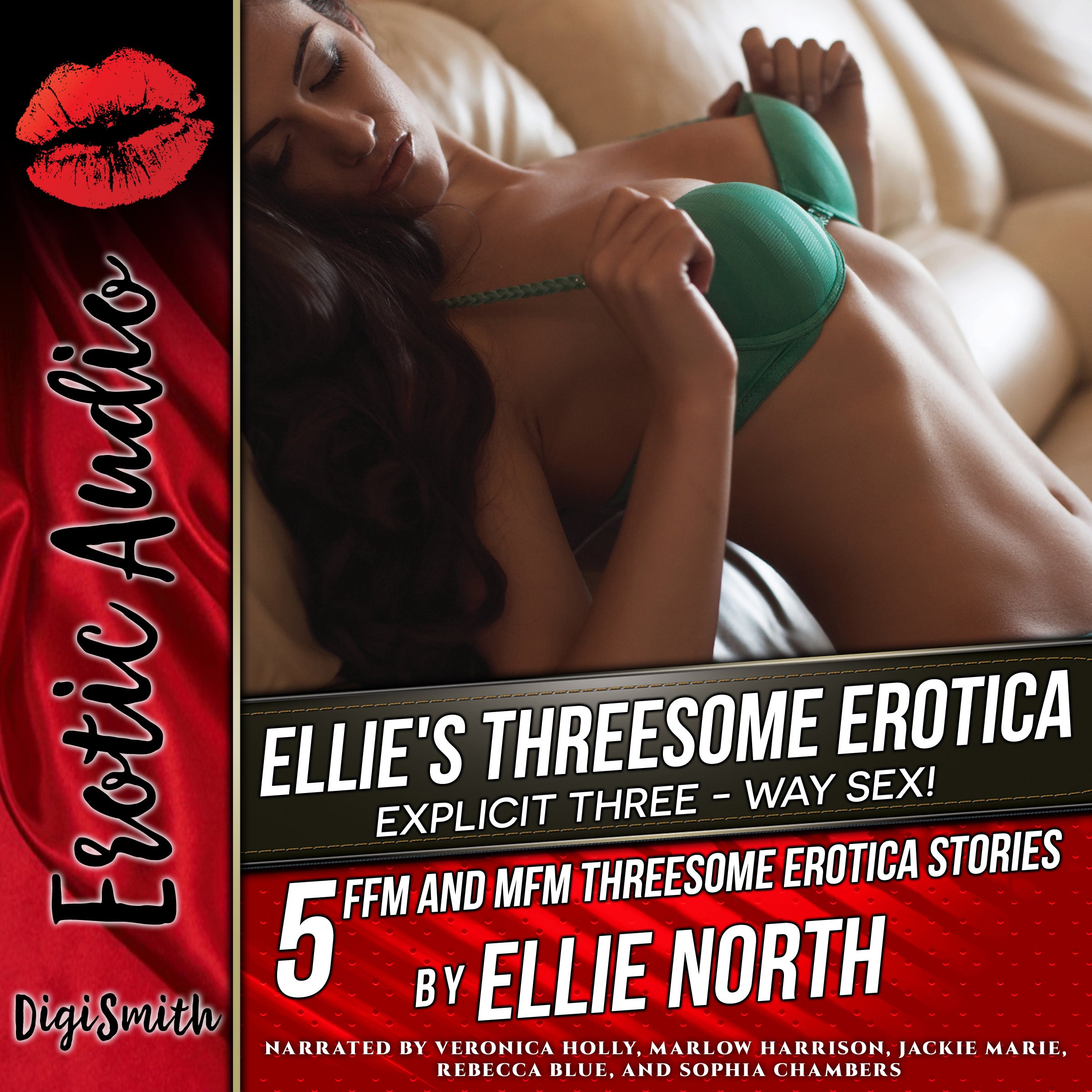 Ellie's Threesome Erotica: Explicit Three-Way Sex!