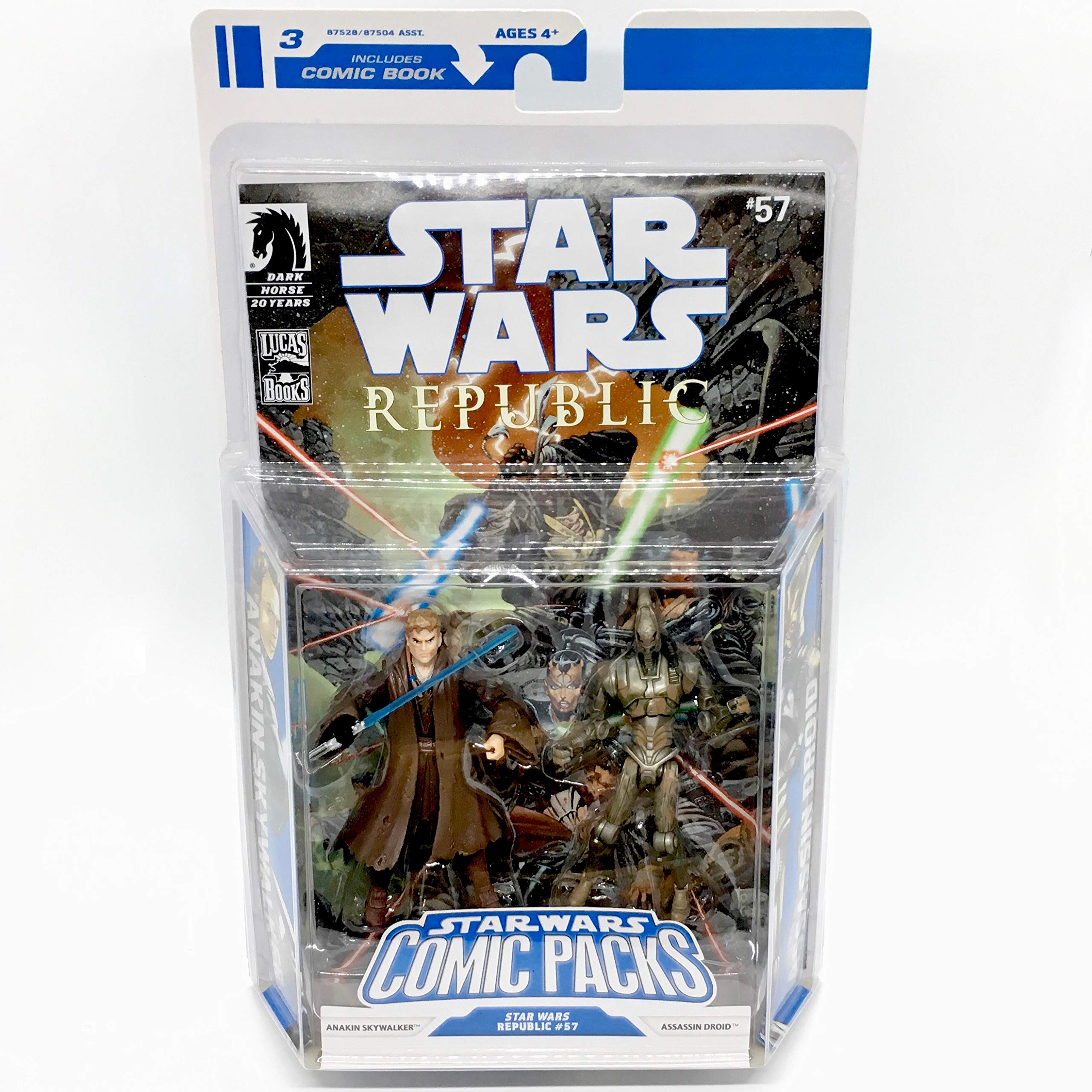 SF・ファンタジー・ホラー Star Wars Comic Packs Comic Packs Anakin Skywalker & Assassin Droid (Star Wars Republic