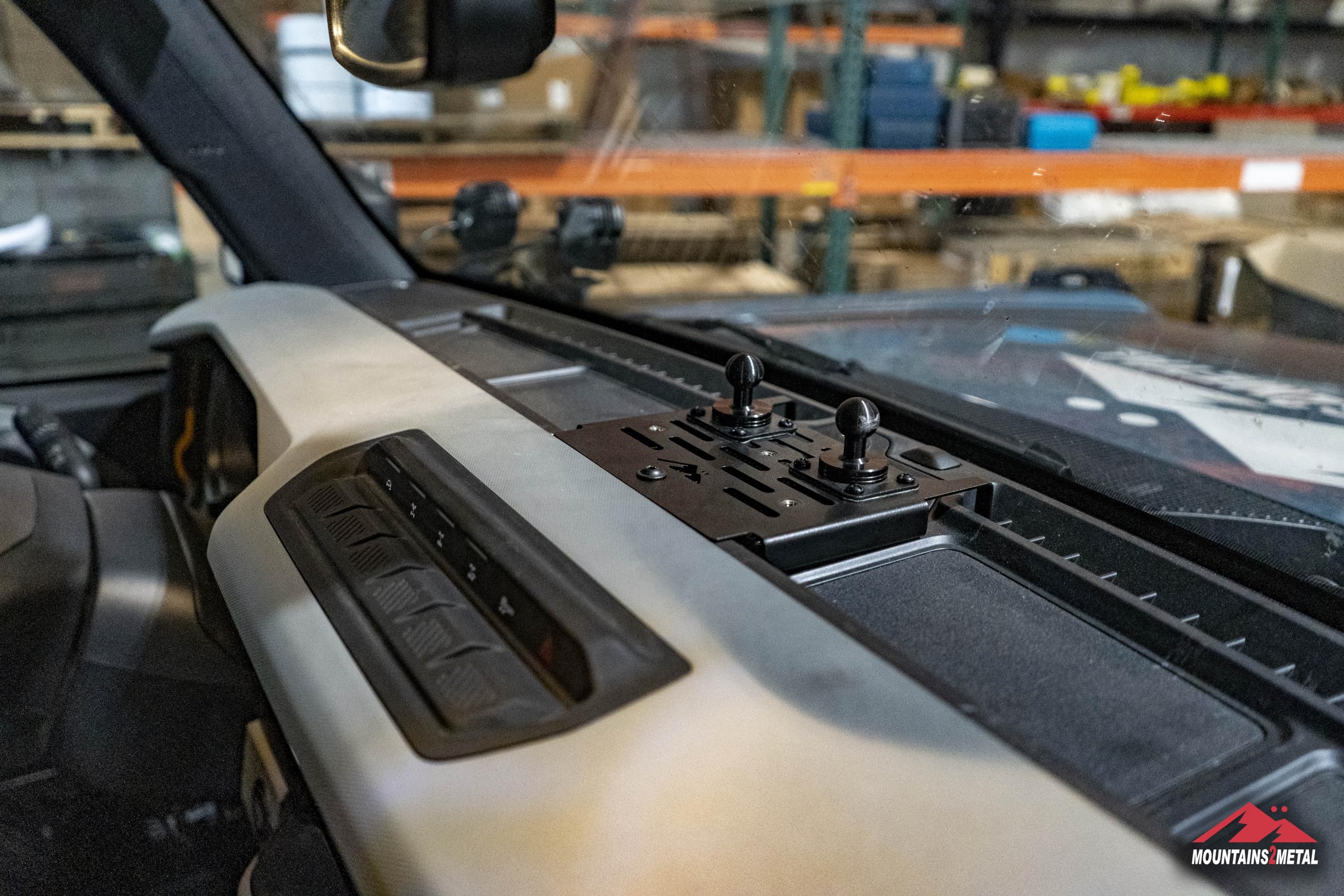 Mountains2Metal Dash Accessory Mount (Small) - Bronco 2021+ Overlanding and Camping gear