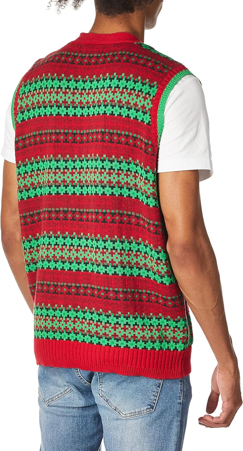 Blizzard Bay Men's Ugly Christmas Sweater Santa