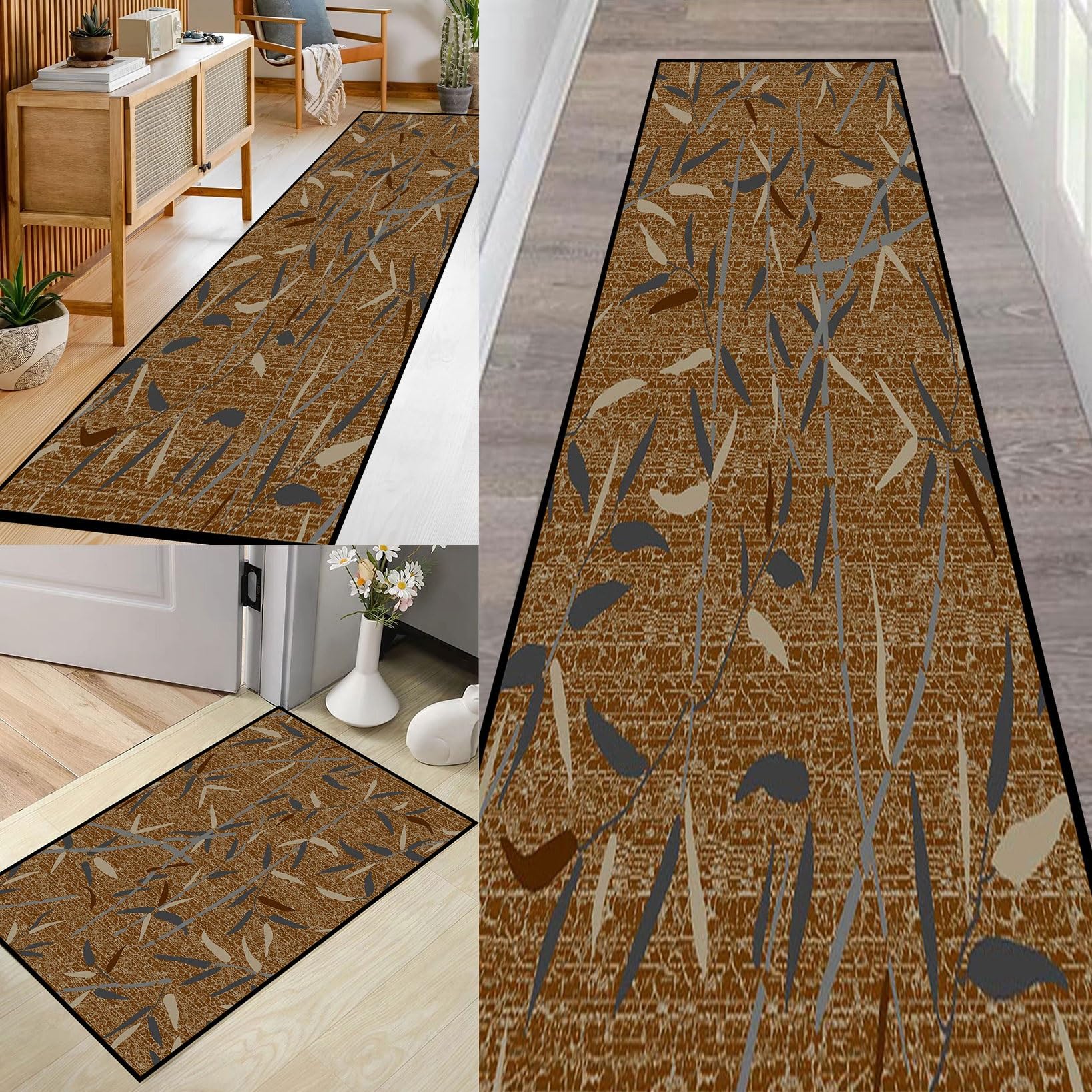 Tapis cuisine devant évier antidérapant pour sécuriser le salon et l'entrée