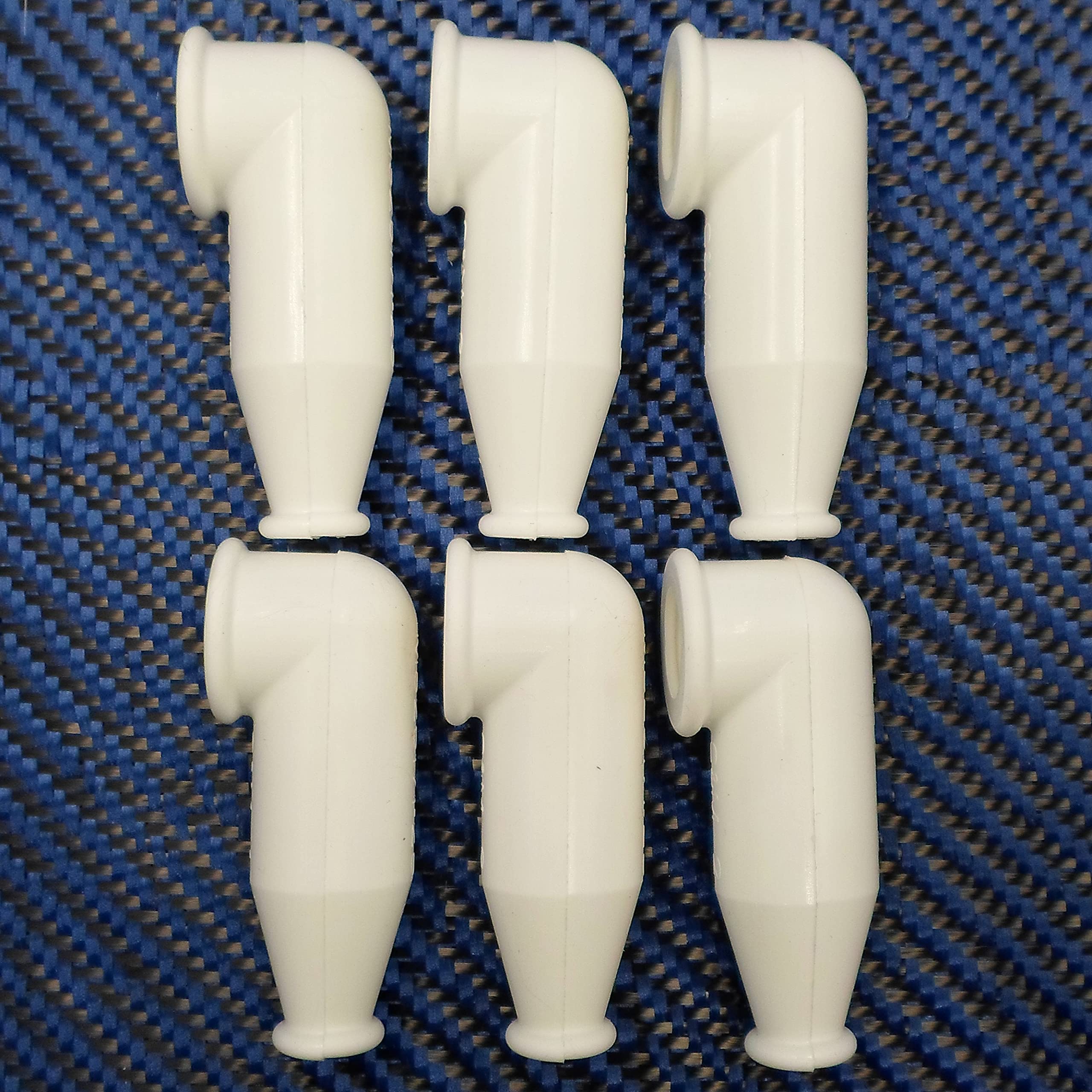 Electrical Terminal Boot 6 Pack, Silicone Rubber 5/16