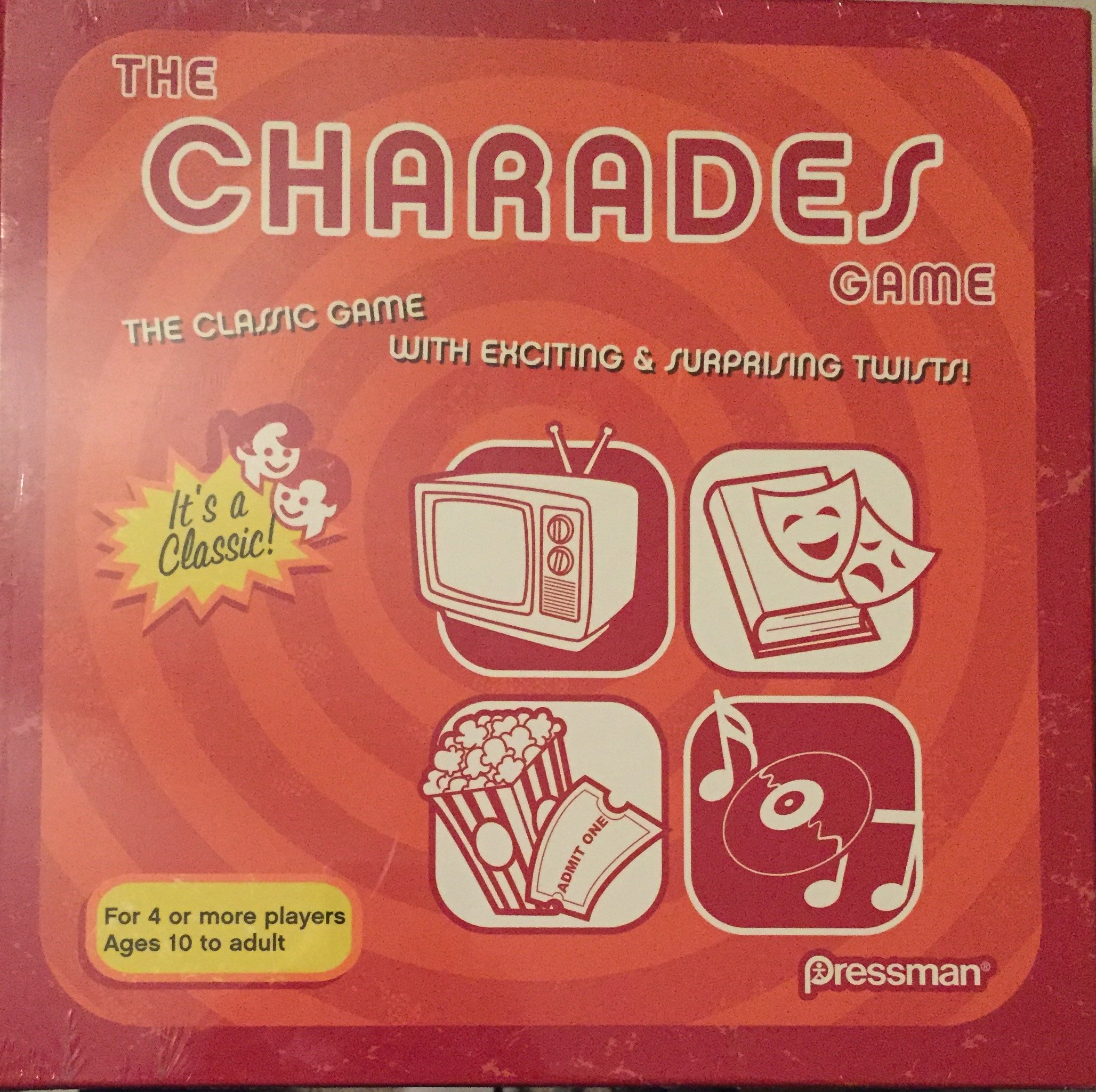 Amazon.com: The Charade Game by Pressman : Toys & Games