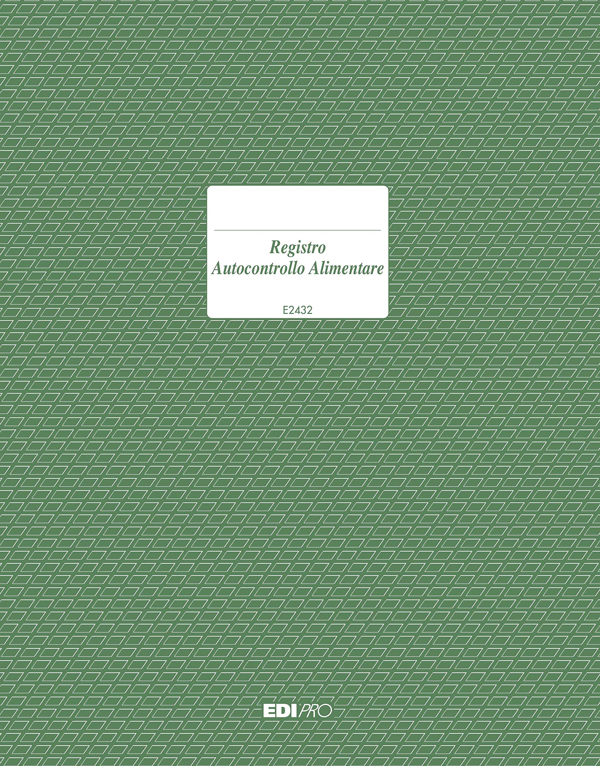 EDIPRO - E2432 - Food self-Control Register 47 Pages f.to 31x24,5