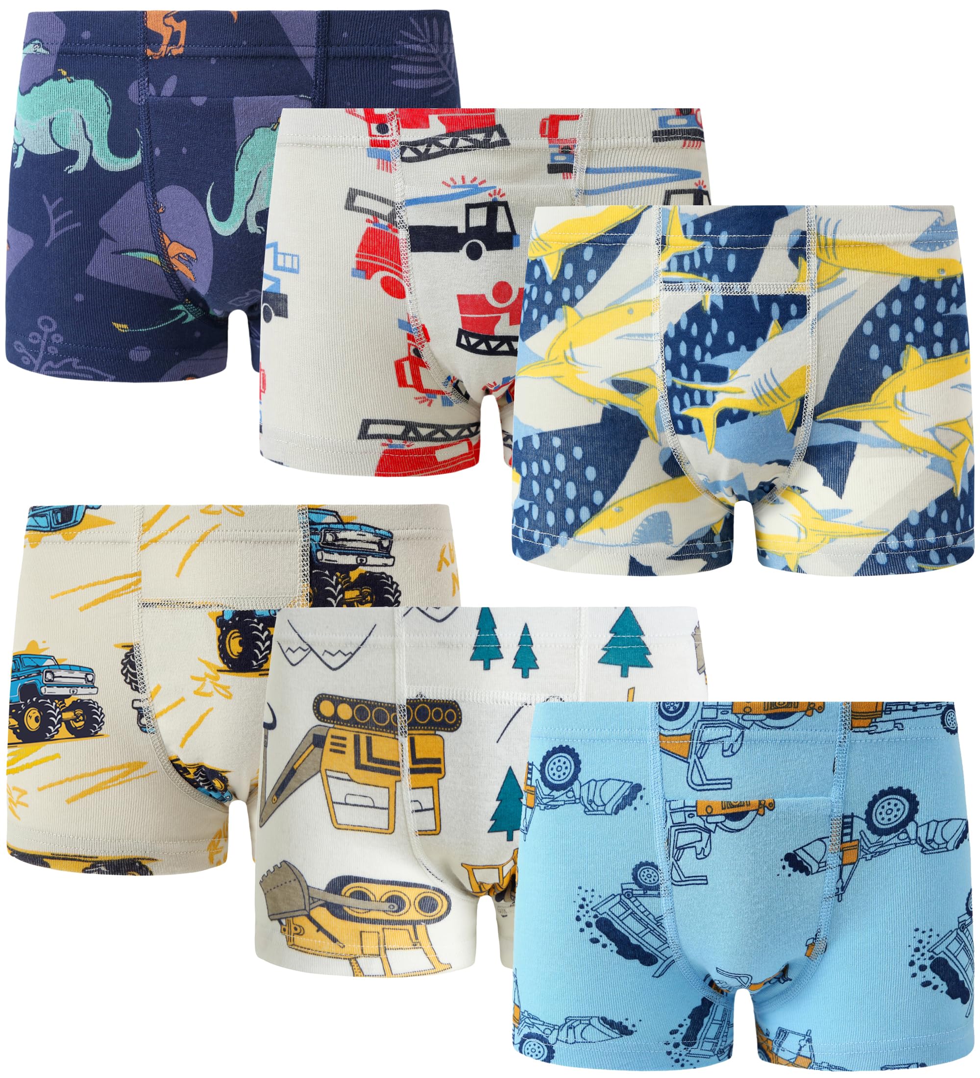 Finihen Toddler Boys Trainer Underwear Little Boy Training Briefs Boxer MultiplePack