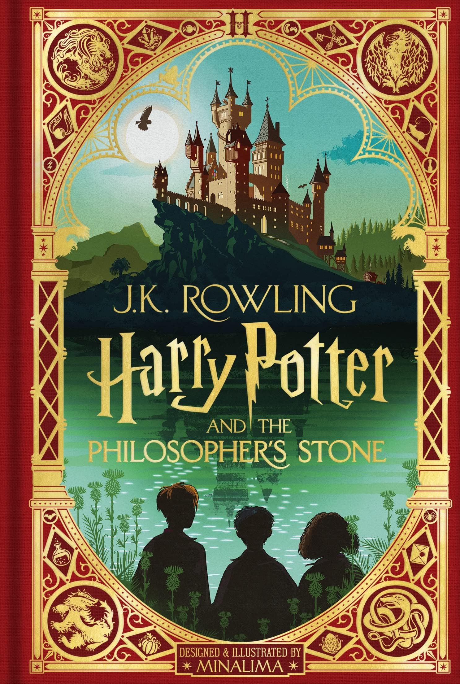 Harry Potter and the Philosopher’s Stone: MinaLima Edition: A sumptuously illustrated gift book with magical interactive surprises (Interactive Illustrated Edition)