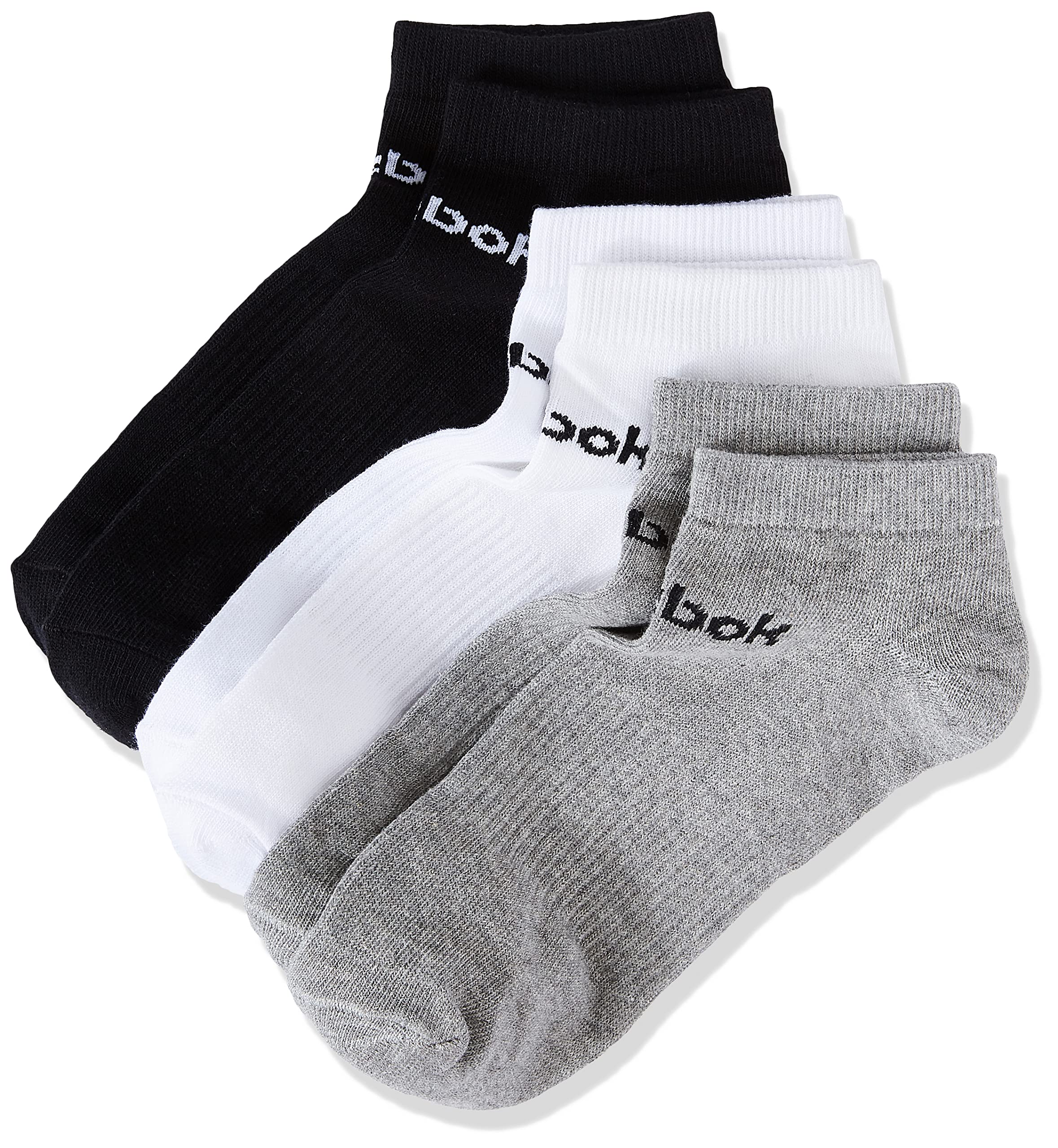 ReebokUnisex Act Core Low Cut Sock 3p SOCKS