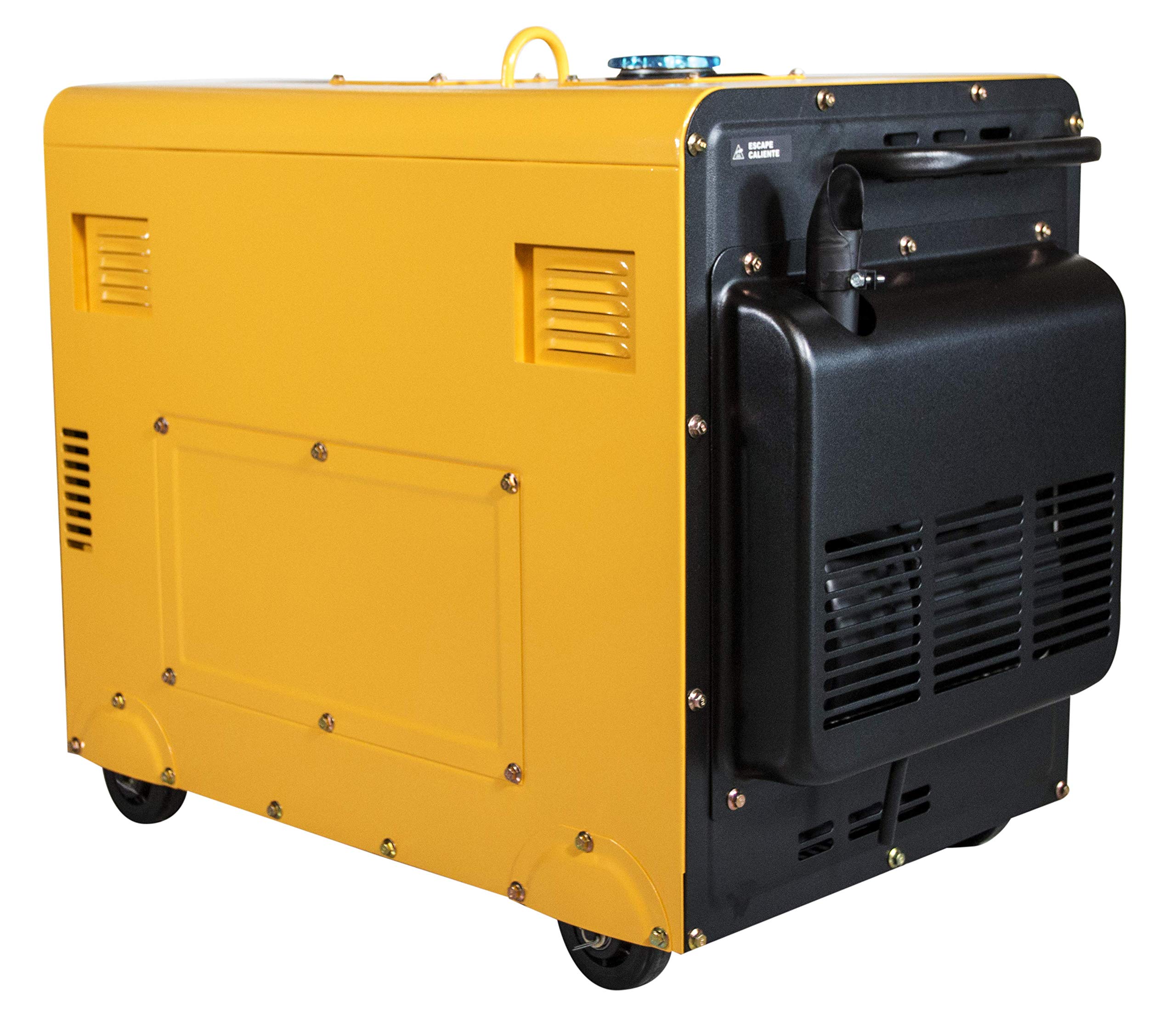 ITCPower Generador Diésel Trifásico Insonorizado 400V Profesional - Grupo Electrógeno Silencioso con Arranque Eléctrico y AVR para Empresas - Generador Alta Fiabilidad Uso Intensivo